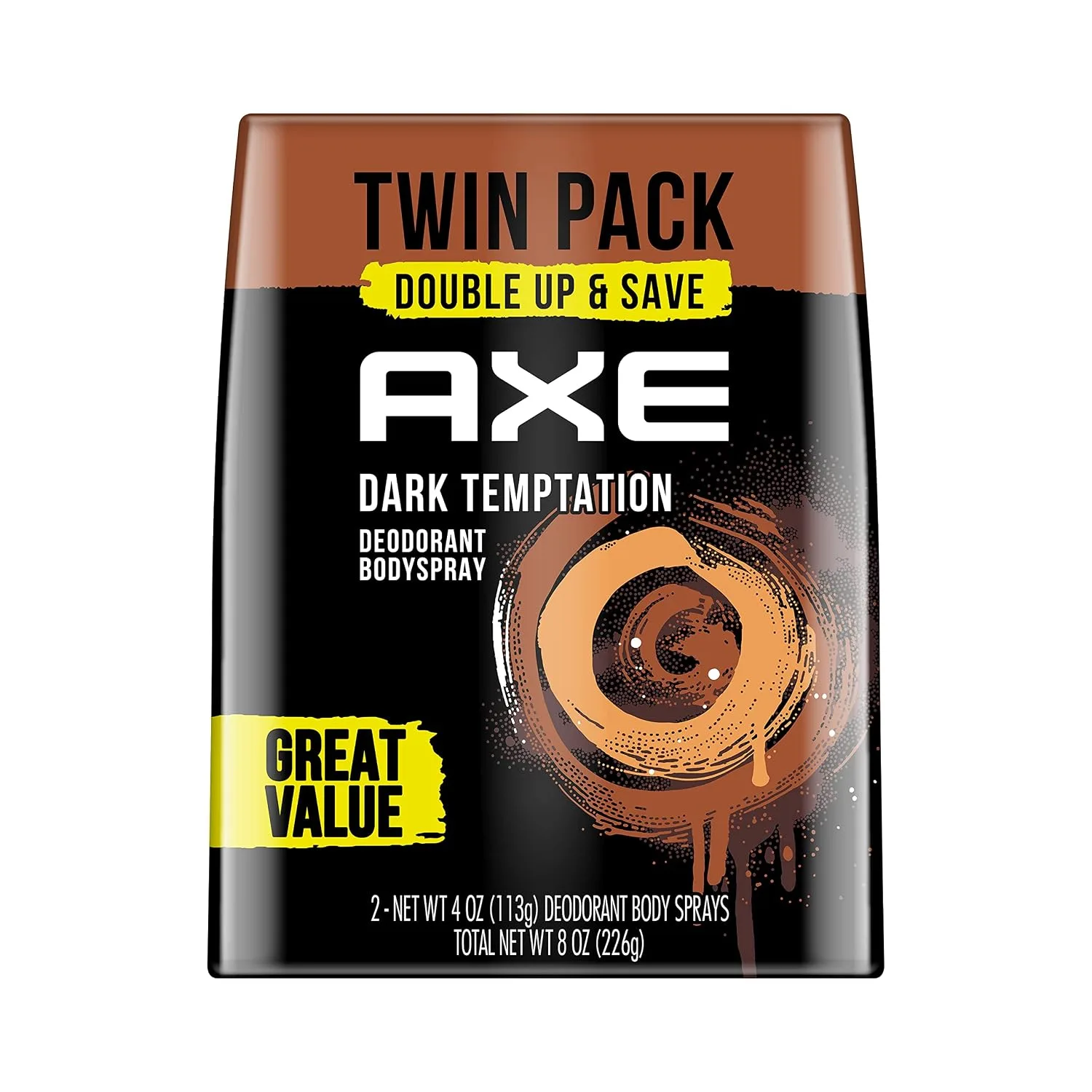 Axe Body Spray Dark Temptation 4Ounce - 4 Pack