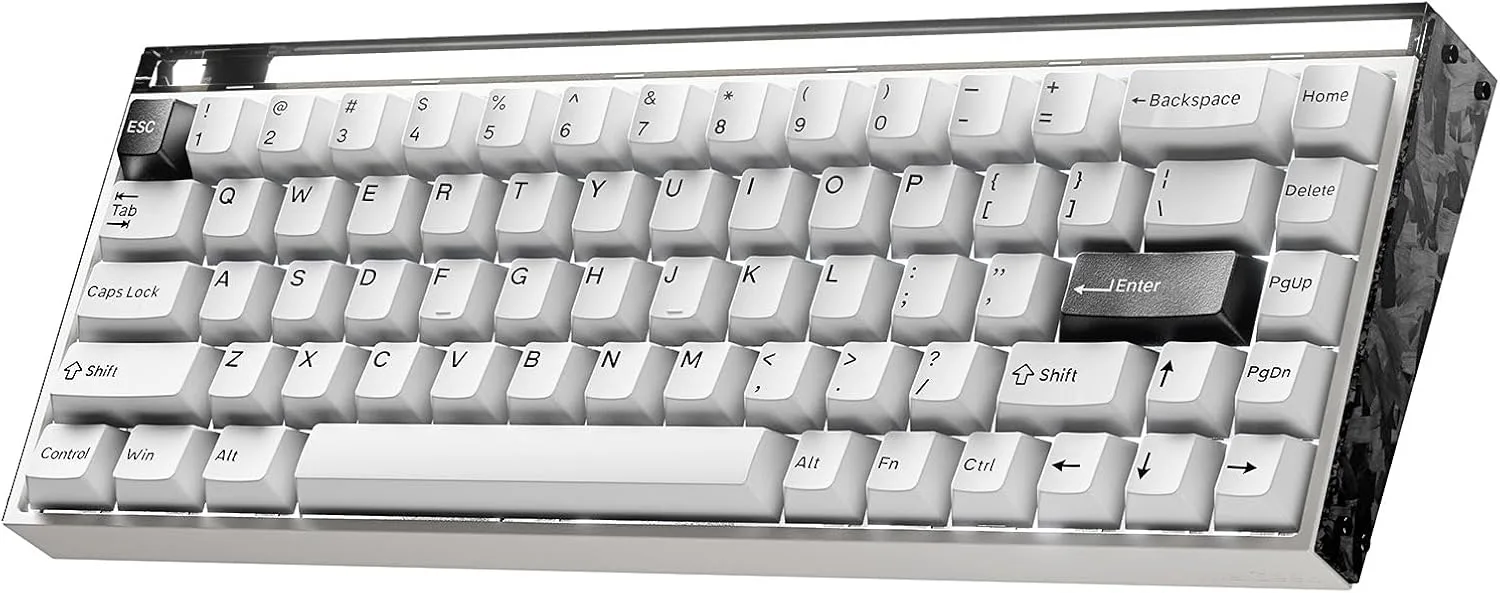Teclado Gamer MelGeek MADE68 Ultra+ Cableado con Switch Magnético Hall Effect