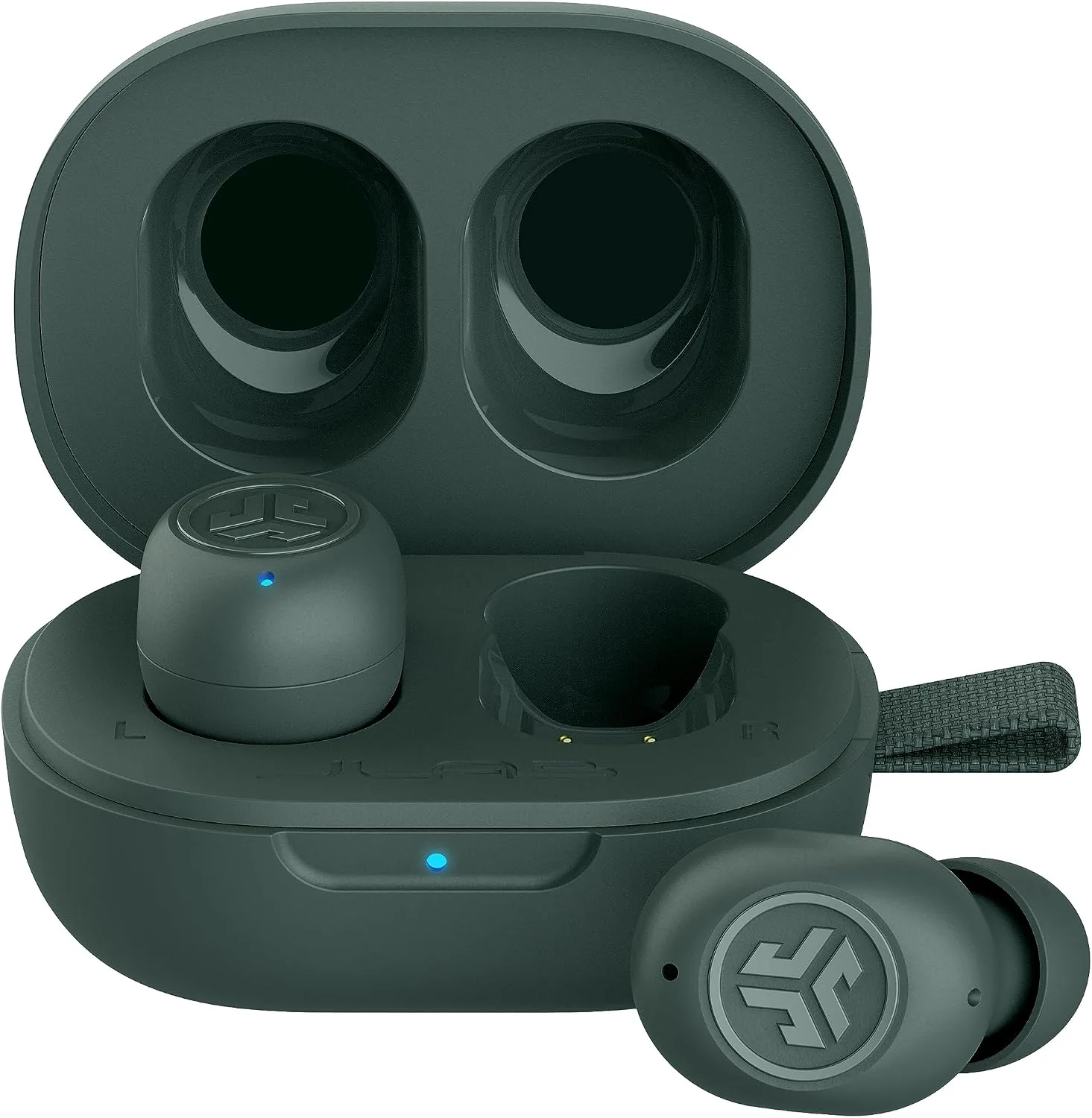 JLab JBuds Mini True Wireless Earbuds, Bluetooth Multipoint, Sage