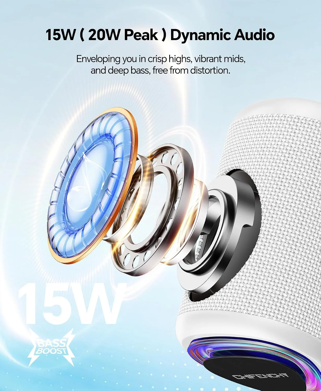 Portable Bluetooth Speaker Gift Ideas: Outdoor Travel Essentials Waterproof