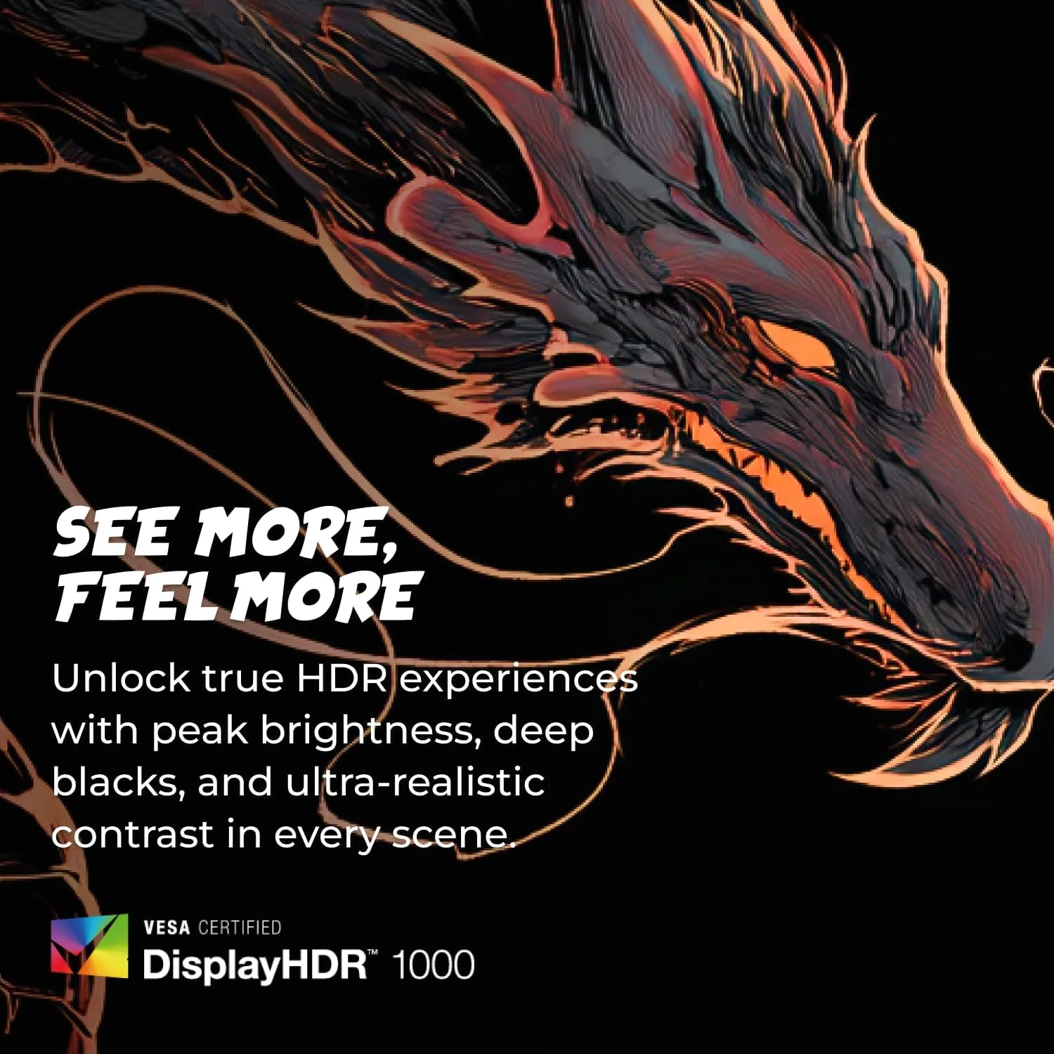 AOC 27 Inch Gaming Monitor QHD 240Hz Mini-LED HDR1000, Q27G4ZMN