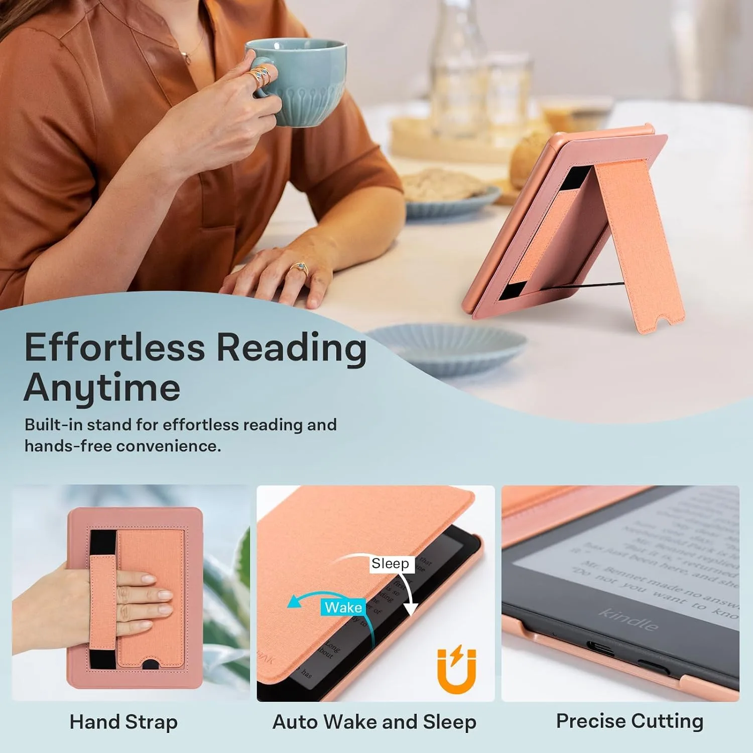 CoBak Stand Case for 7" Kindle Paperwhite & Kindle Colorsoft 12th Gen 2024