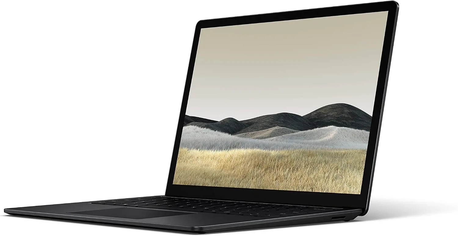 Microsoft Surface Laptop 3 – 13.5" Touch-Screen – Intel Core i7 - 16GB Memory - 512GB Solid State Drive (Latest Model) – Matte Black (VGS-00022) (Renewed)