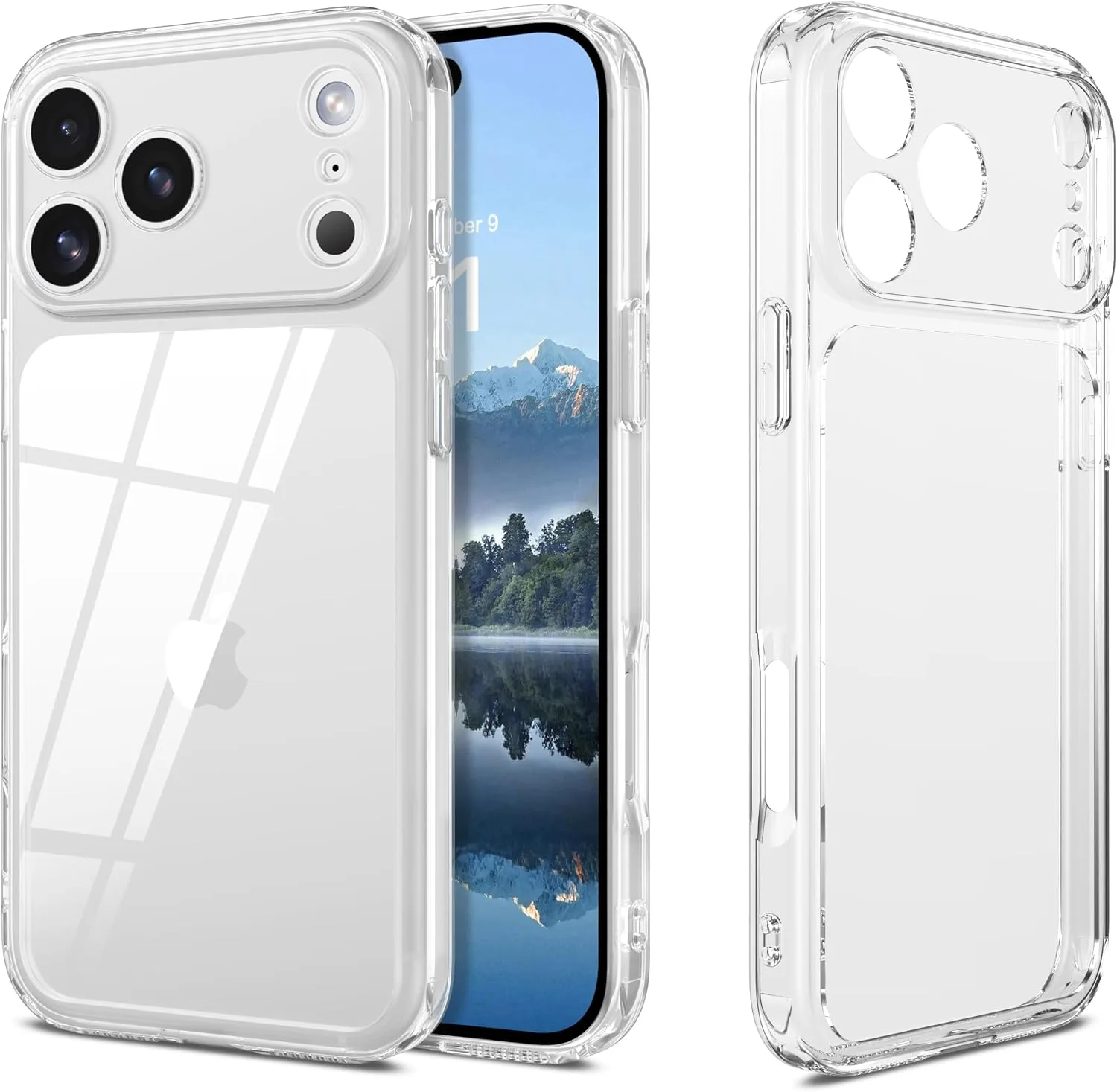YINLAI for iPhone 17 Pro Case 6.3", Upgraded Anti-Yellowing, Crystal Clear