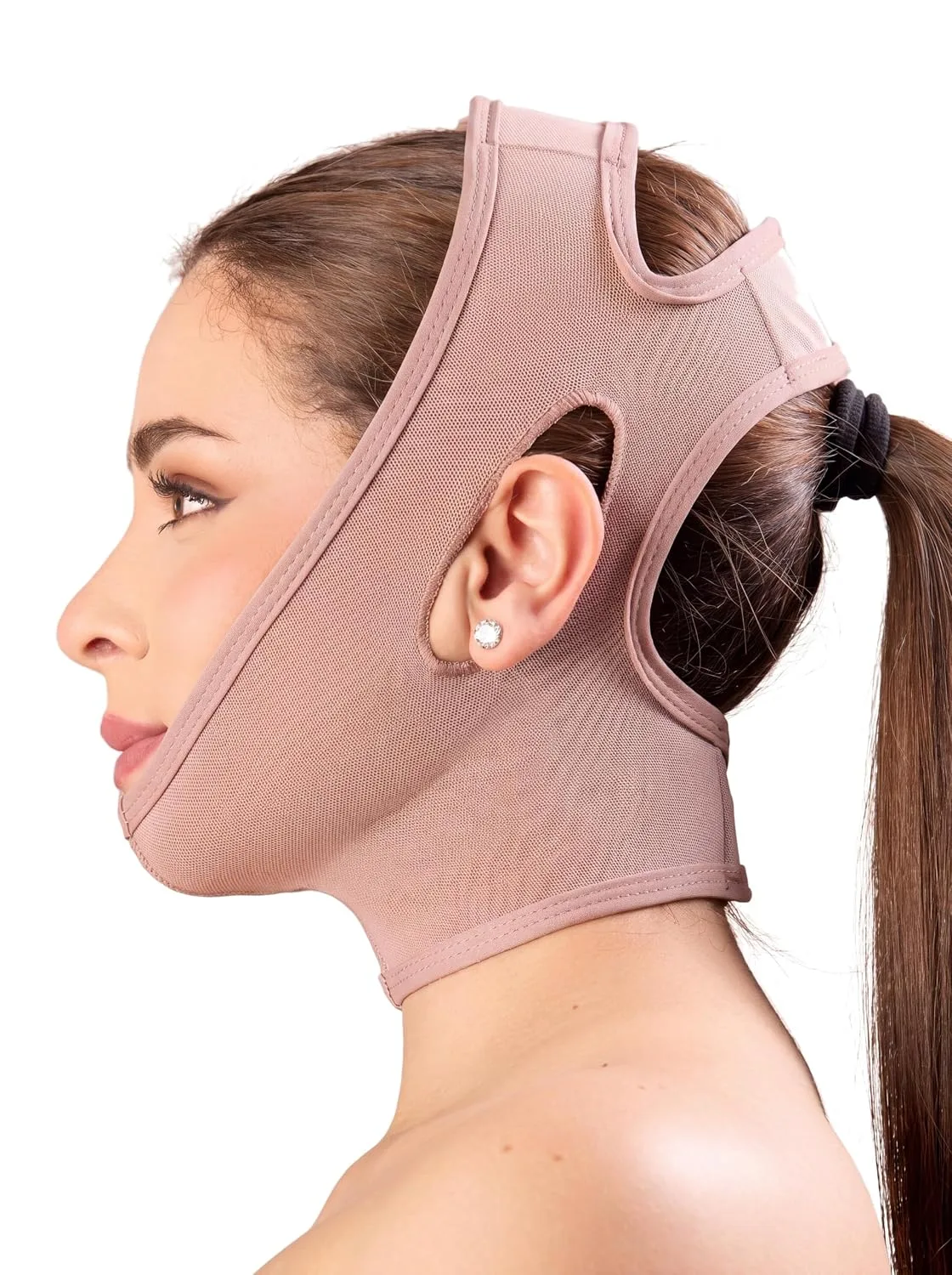 Shape Concept 301 Chin Strap Support Band Neck Face High Compression