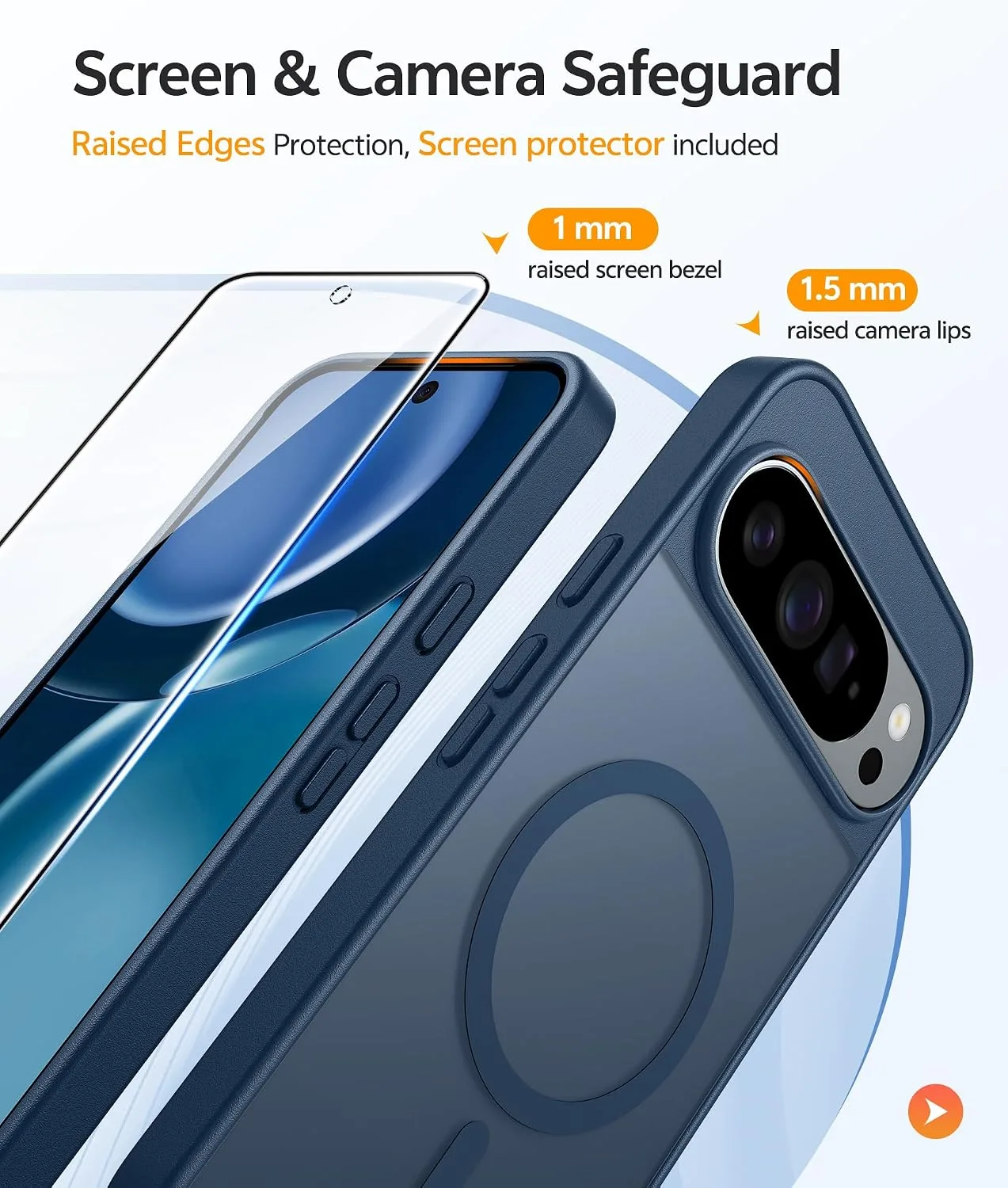 FNTCASE for Google Pixel 10 Pro XL / Pixel 9 Pro XL Case, Fit for Magsafe