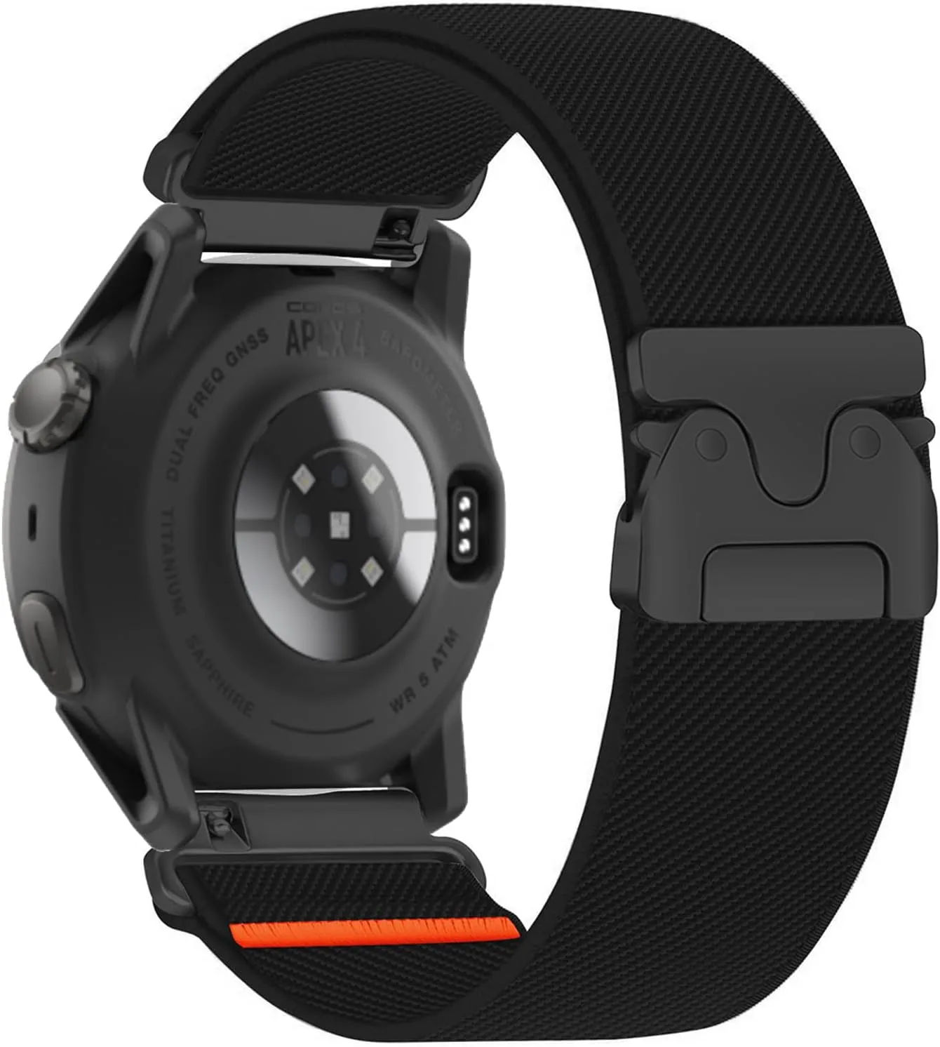 Nylon Bands 22mm Compatible with COROS PACE 3/APEX 4 42mm/APEX Pro/APEX 2 Pro/APEX 46mm/PACE Pro Adjustable Sport Replacement Straps for Women Men