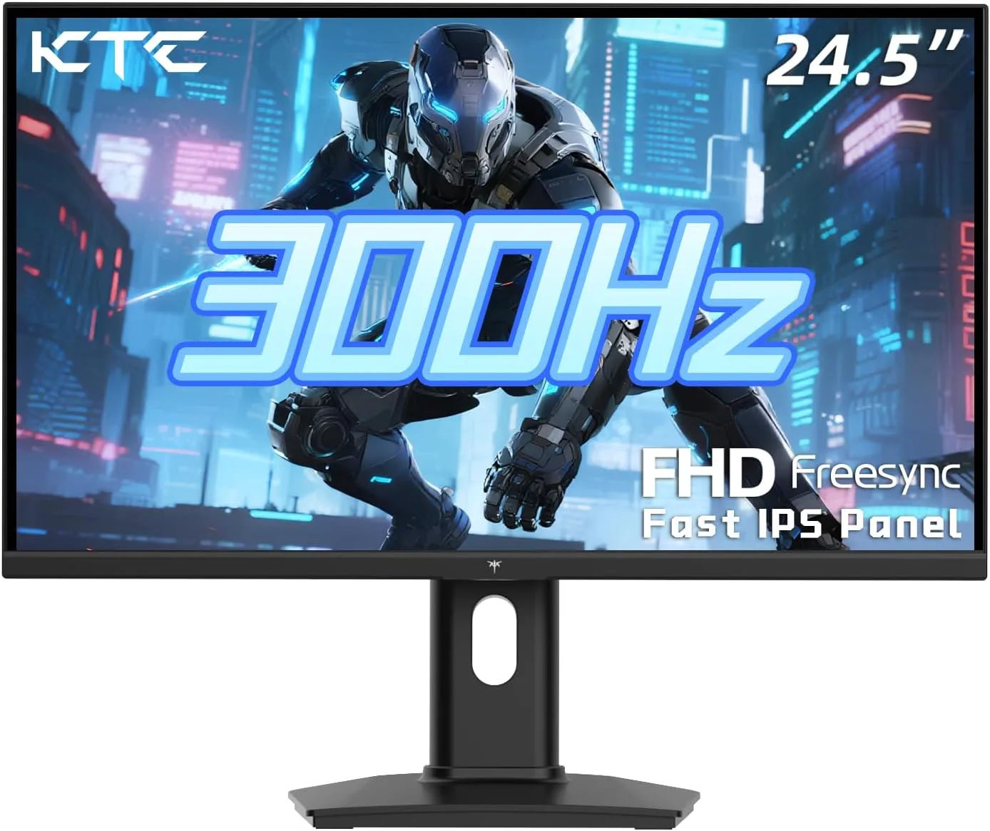 KTC 24.5 Inch 300Hz Gaming Monitor, 240Hz 1080P Monitor Fast IPS, H25Y7