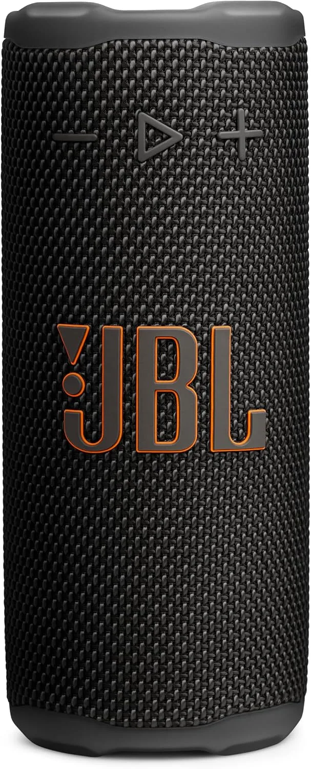 JBL Grip Portable Bluetooth Speaker, Waterproof, Ambient Light - Black