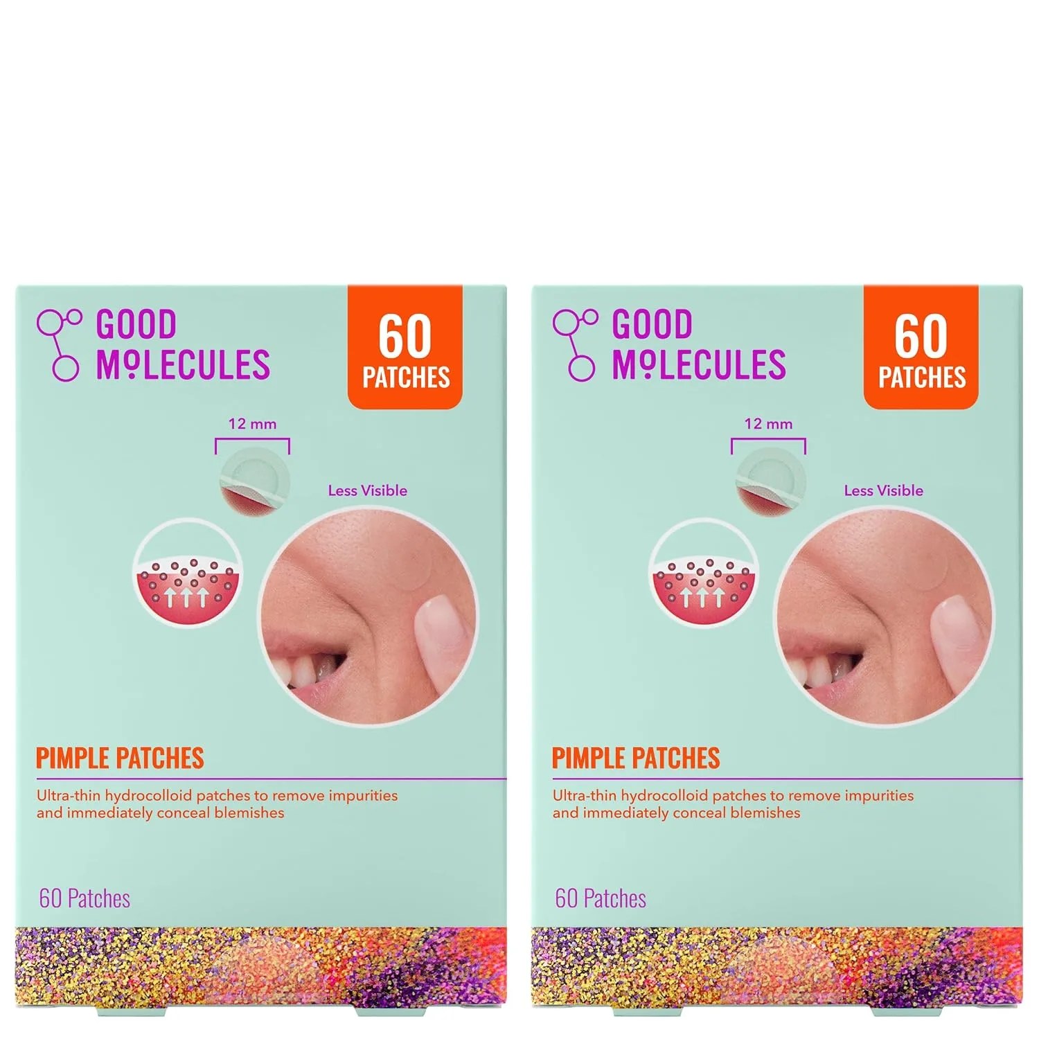 Parche para granos Good Molecules Hydrocolloid 120 unidades