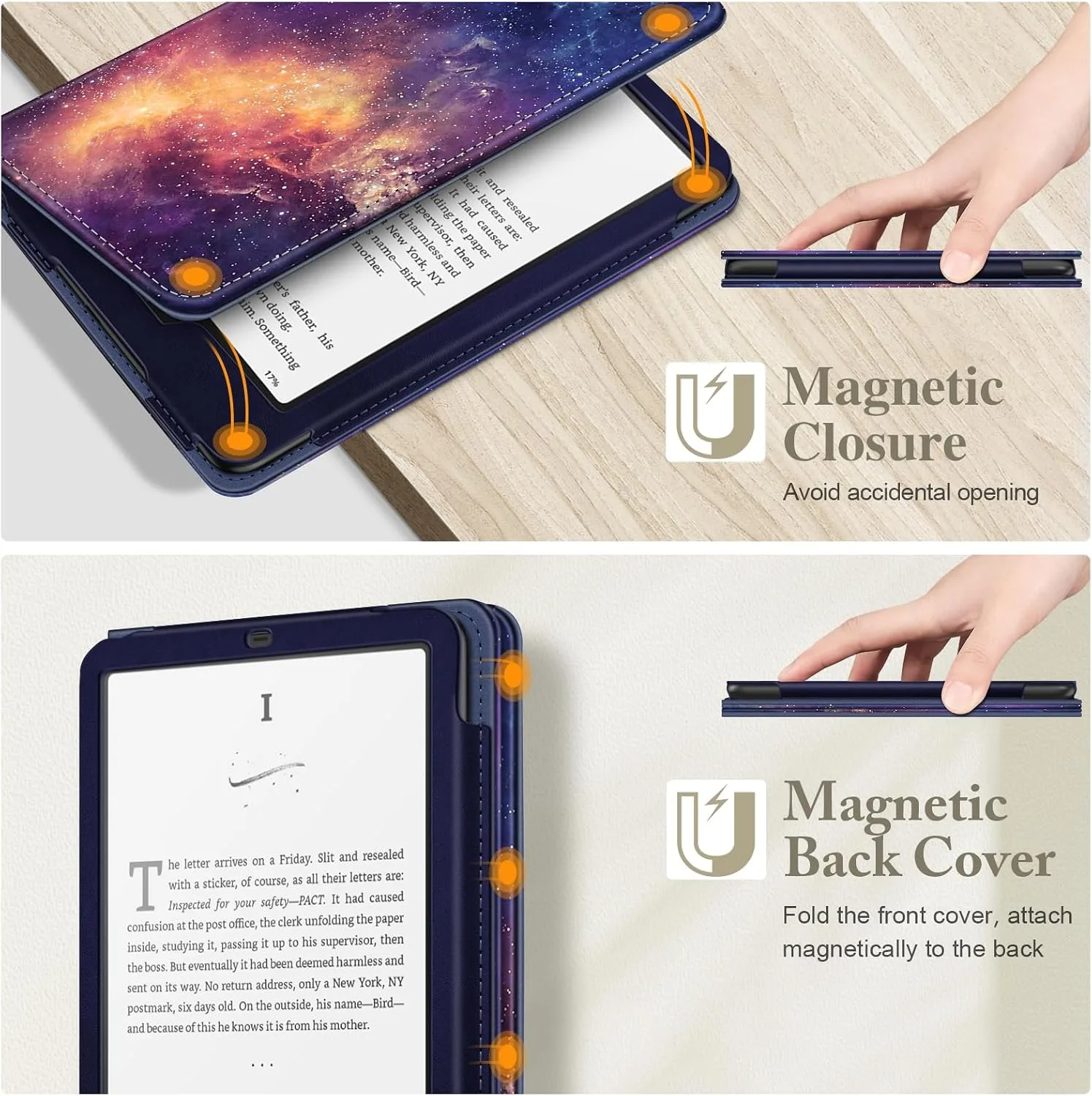 Fintie Case for 7"/6.8" Kindle Paperwhite 12th/11th Gen & Kindle Colorsoft