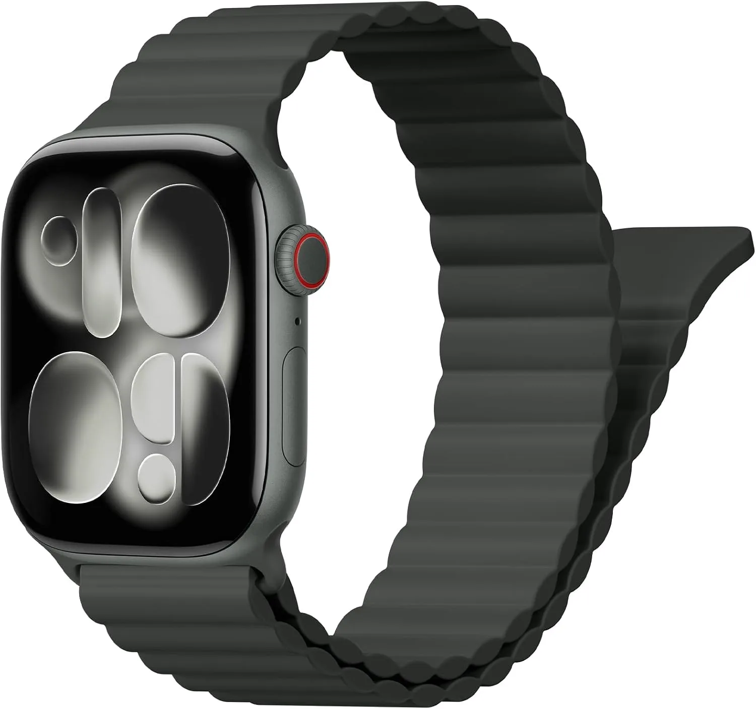 Correa magnética Sport para Apple Watch 38-49mm BXUXOHS silicona