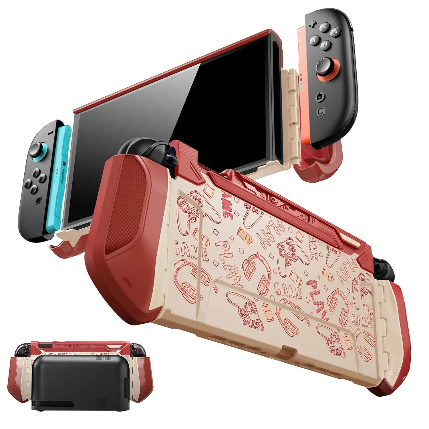 Funda protectora Mumba Blade Series para Nintendo Switch 2 color Arcade