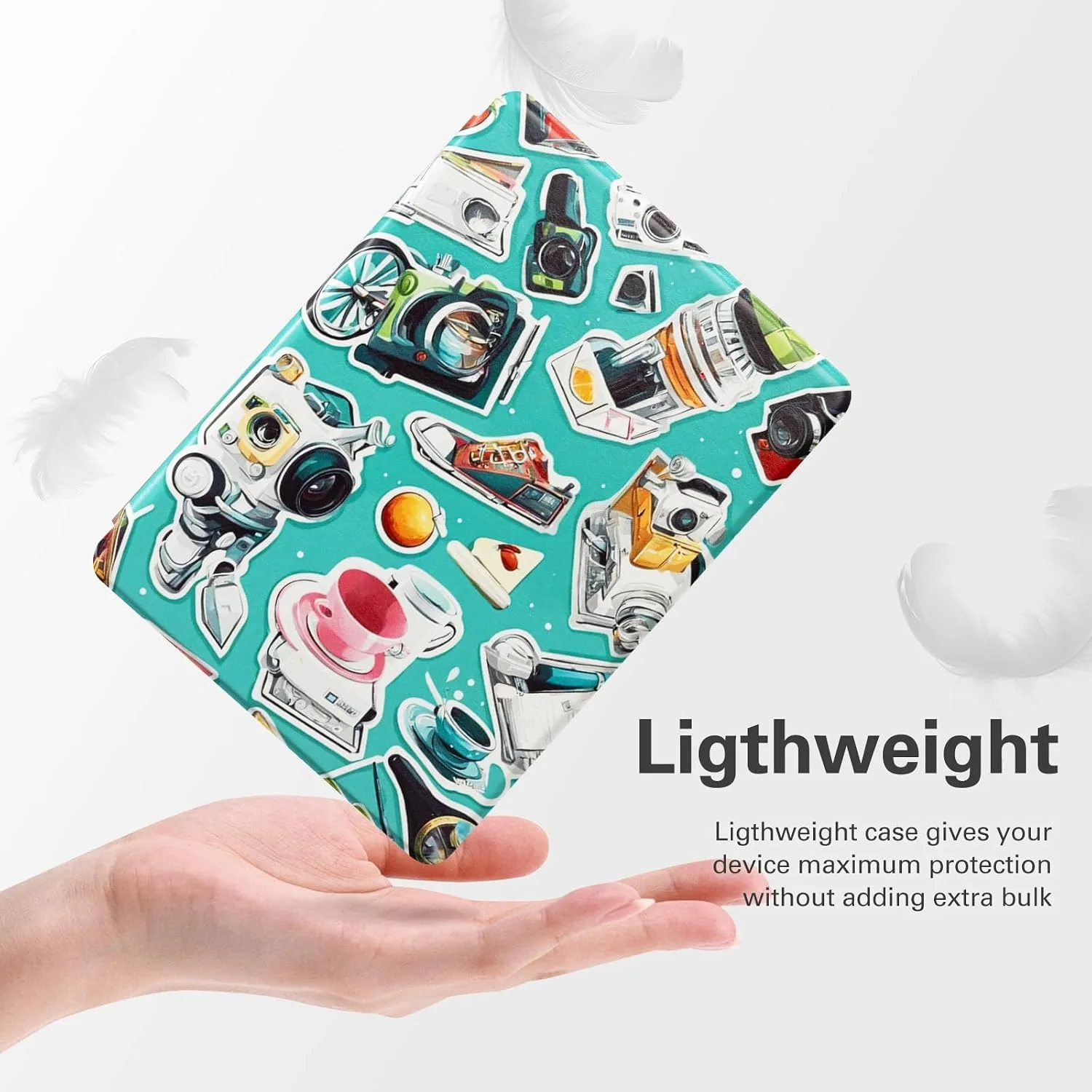CoBak 6.8" Case, not for iPad(A0722), Stickers