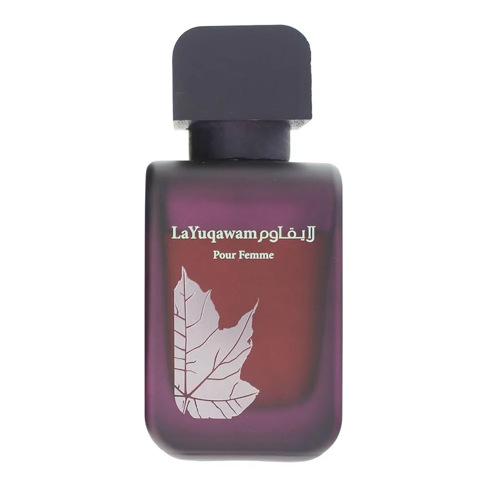 RASASI La Yuqawam - Eau de Parfum 75ML (2.5 OZ) - Signature Arabian Perfume For Women, A Delightful Perfume Long-Lasting Fragrance For All Day Freshness