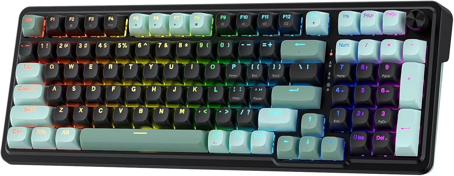 Teclado Gamer Redragon K686 HE con cable y switches magnéticos
