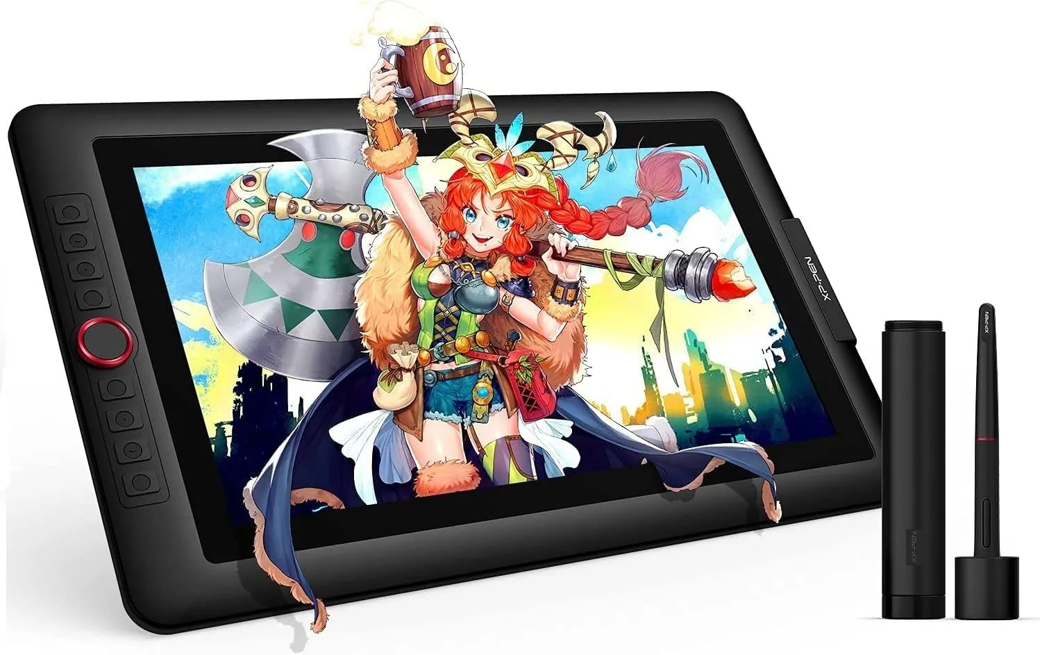 XPPen 15.6" Drawing Tablet with 16384 Pressure Levels Stylus