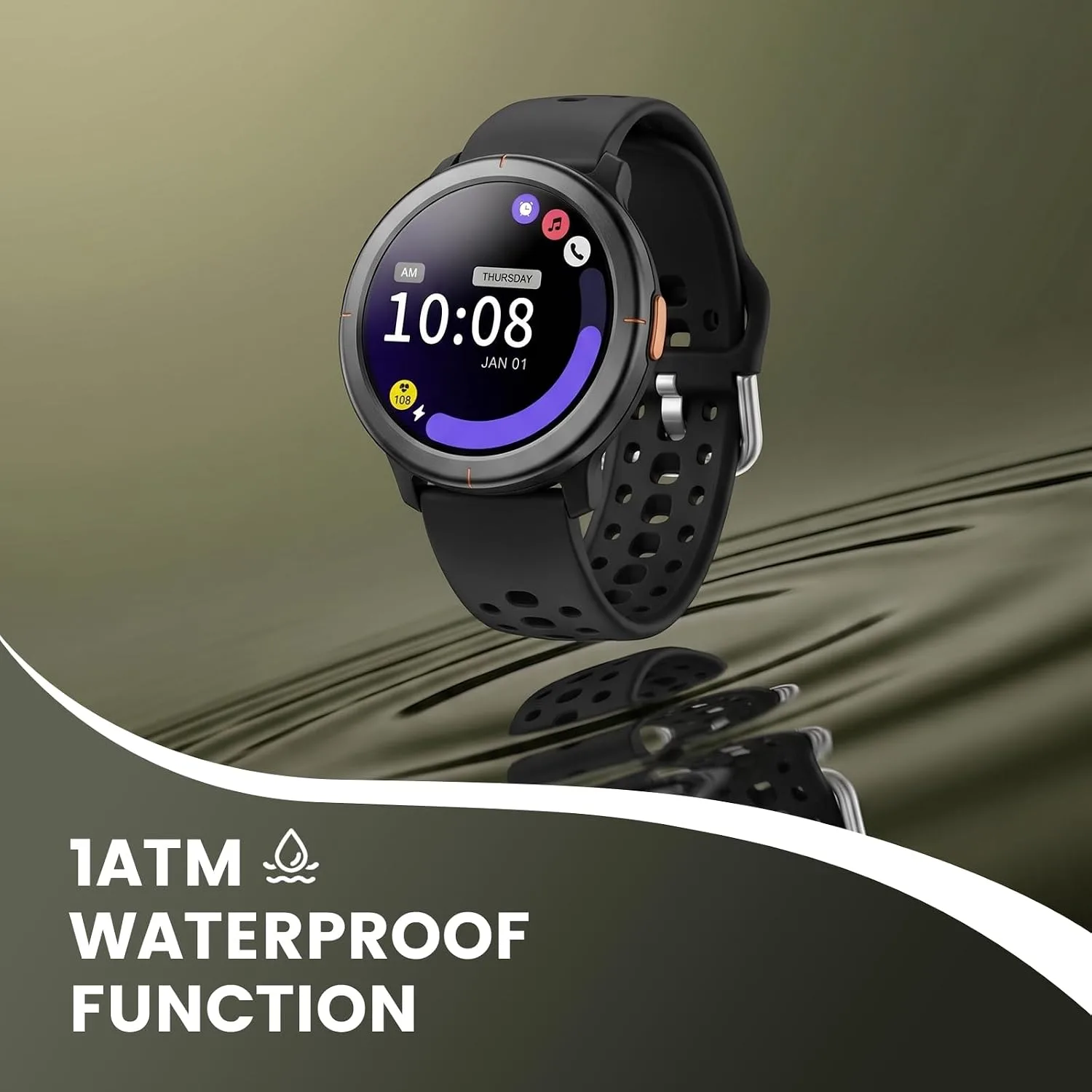 Smart Watch for Men Women, Bluetooth Calls, Activity Tracker, Android iOS