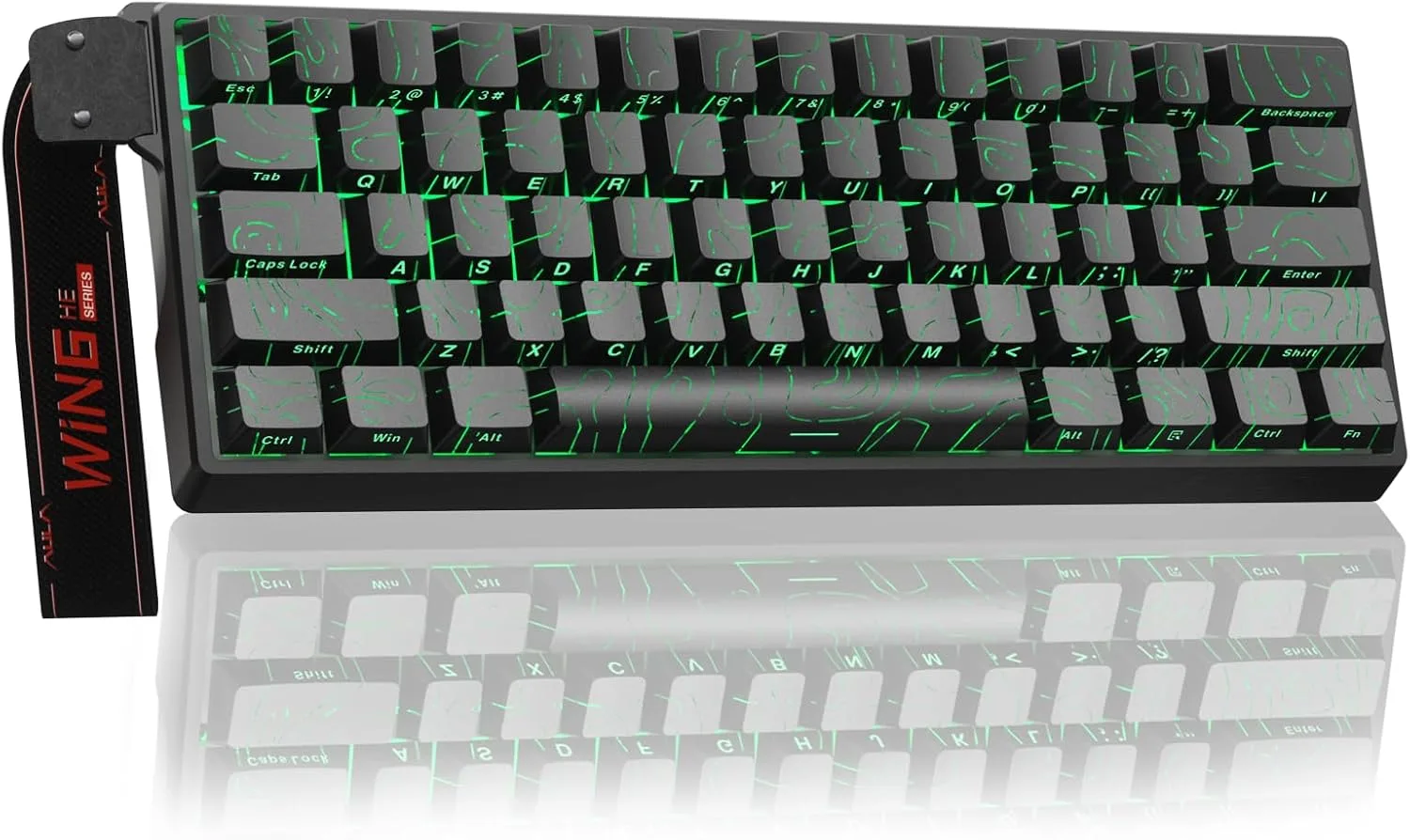 Teclado Gamer Corbobo Aula WIN60 HE Mecánico 60% con Switch Magnético y RGB