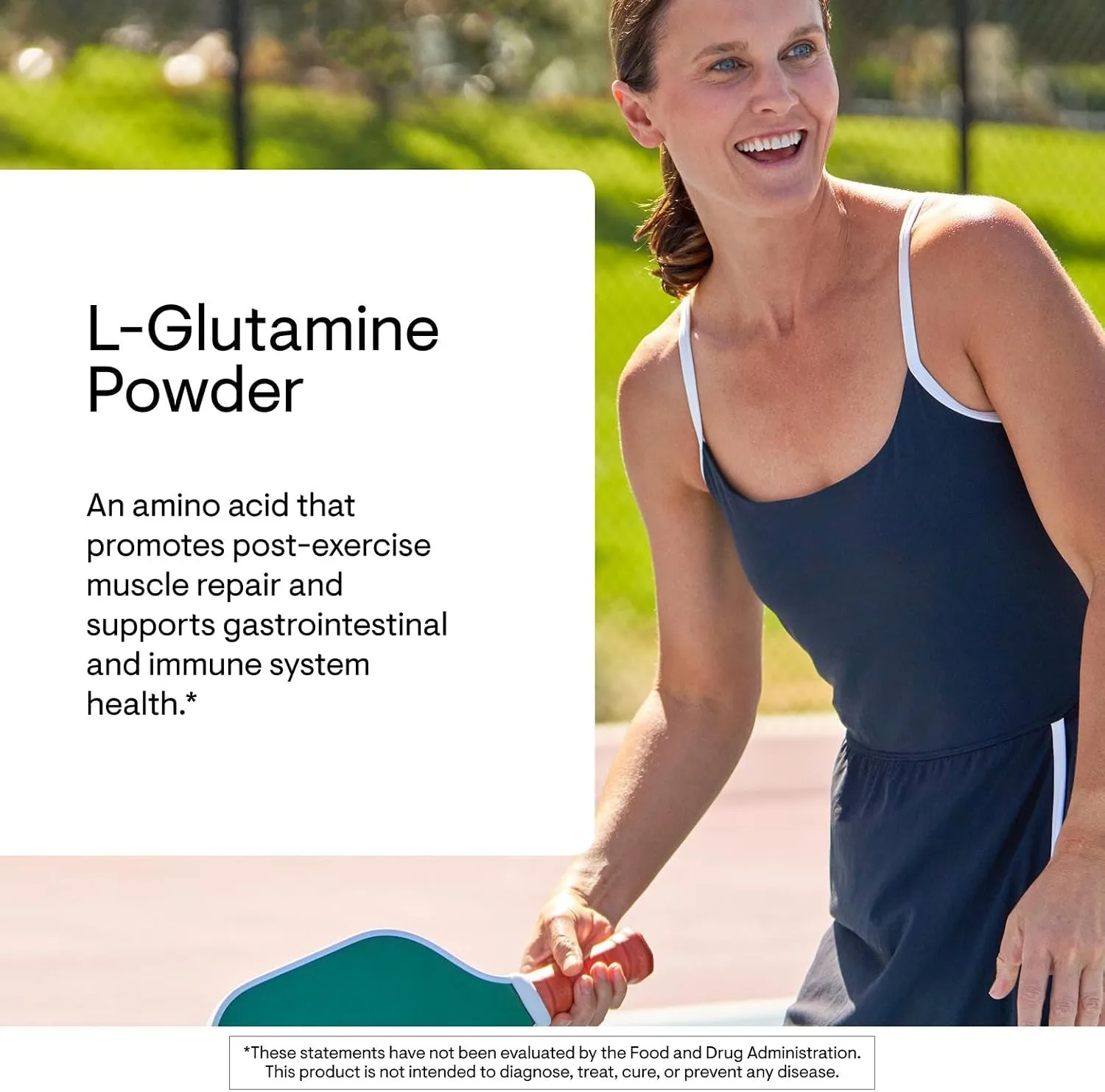 THORNE L-Glutamine Powder, Amino Acid Supplement, 90 Servings