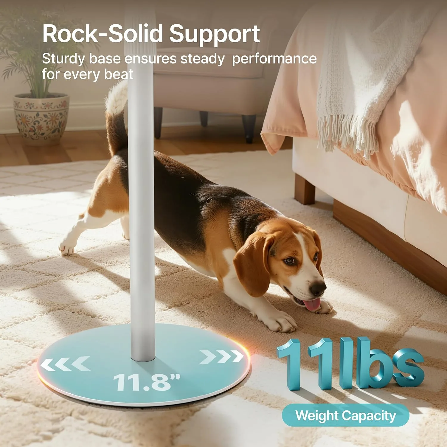26.9"-42" Speaker Stands Pair Compatible with Sonos Era 100 and 300, 1 Pack