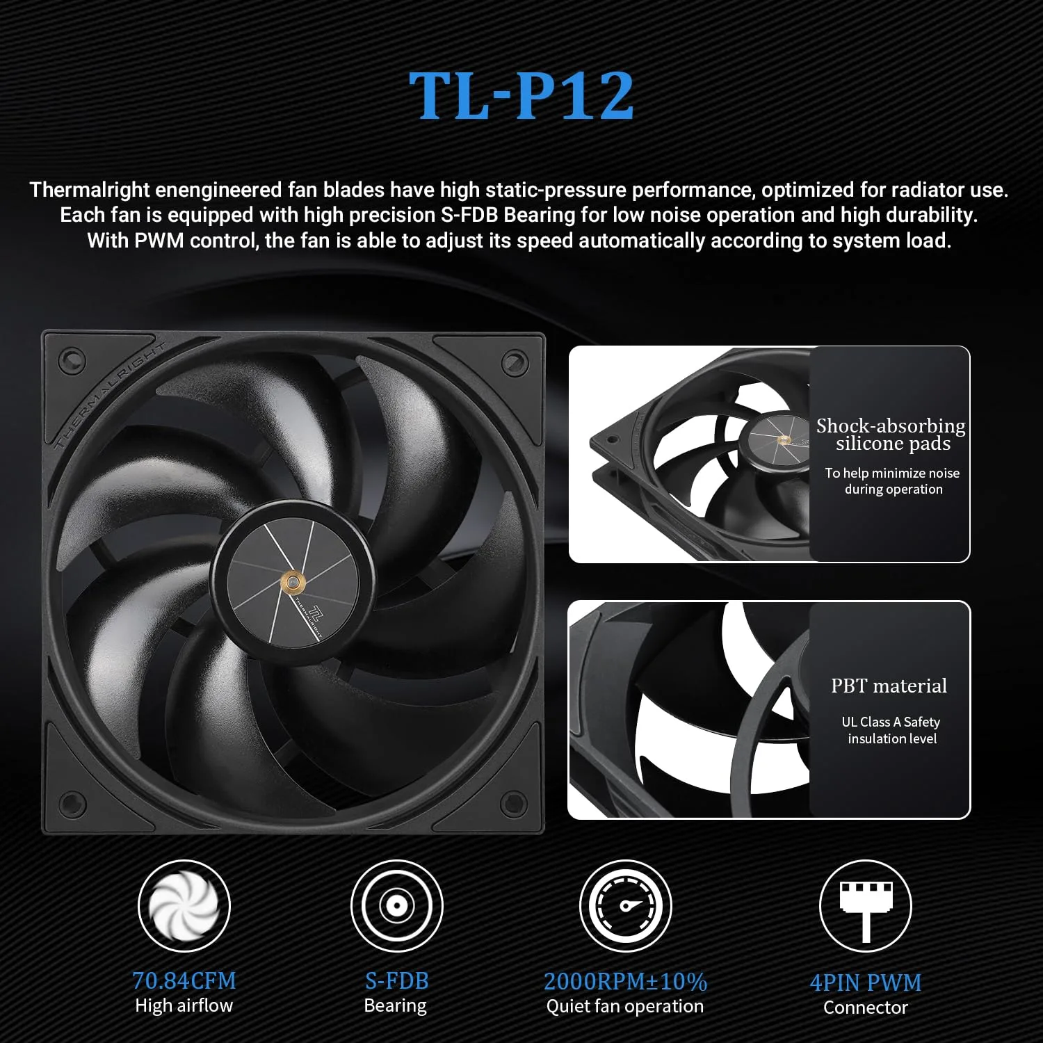 Thermalright FW PRO 360 Black CPU AIO Cooler,IPS LCD Screen with 320 * 320 Resolution,for AM5&Intel 1700/1851,High-Performance 360 Specs Water-Cooled Radiator with 2.73in Removable Display