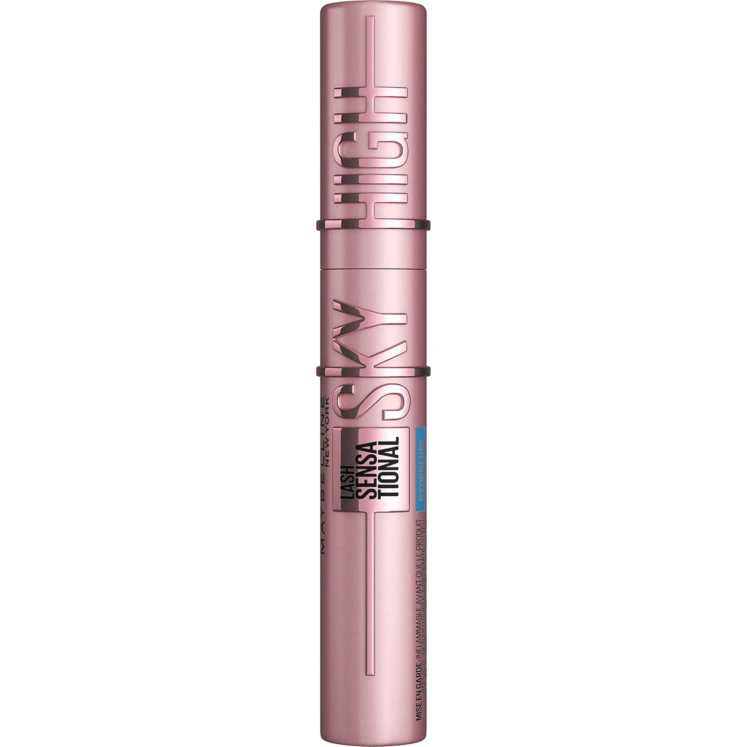 Maybelline Lash Sensational Sky High Waterproof Mascara Makeup, Volumizing, Lengthening, Defining, Curling, Multiplying, Buildable Formula, Very Black, 1 Count (Pack of 2)