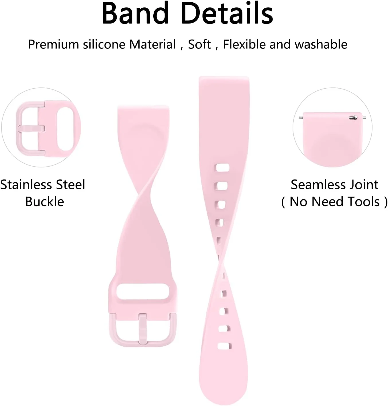AK Band for Amazfit GTS 4 / GTS 4 Mini / GTS 3 / GTS 2 / GTS 2e / GTS 2 mini / GTS / GTR mini Bands, 20mm Soft Replacement Sport Strap for Amazfit Bip 3 / Bip 3 Pro / Bip U Pro / Bip / Bip Lite / Bip S / Bip S lite / Bip U Smart Watch Women Men