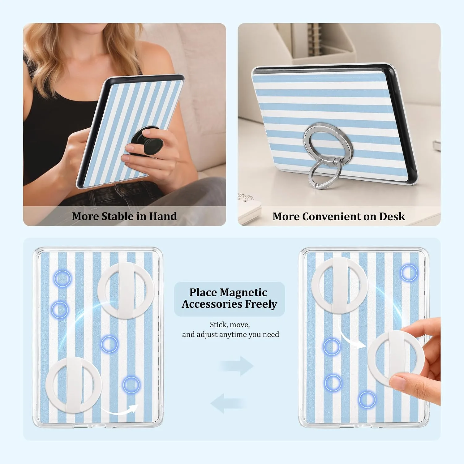 Back Panel Case for 7'' Kindle Paperwhite 12th Gen & Colorsoft