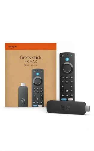 Amazon Fire TV Stick 4K Max Reproductor de streaming con Wi-Fi 6E y Alexa