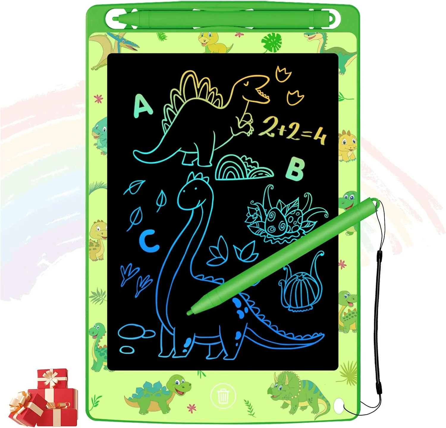 LCD Writing Tablet for Kids, 8.5 Inch, Dinosaur