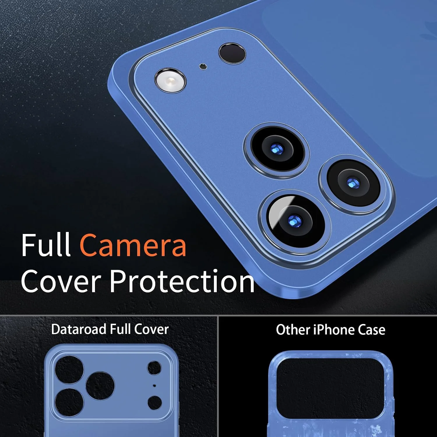 Dataroad for iPhone 18 Pro Slim Case,0.2mm Fit [Paper-Thin] Lightweight Case Translucent Matte Finish PP Back Cover Protection[Anti-Fingerprints&Yellowing],Compatible with iPhone 18 Pro 6.3Inch-Blue