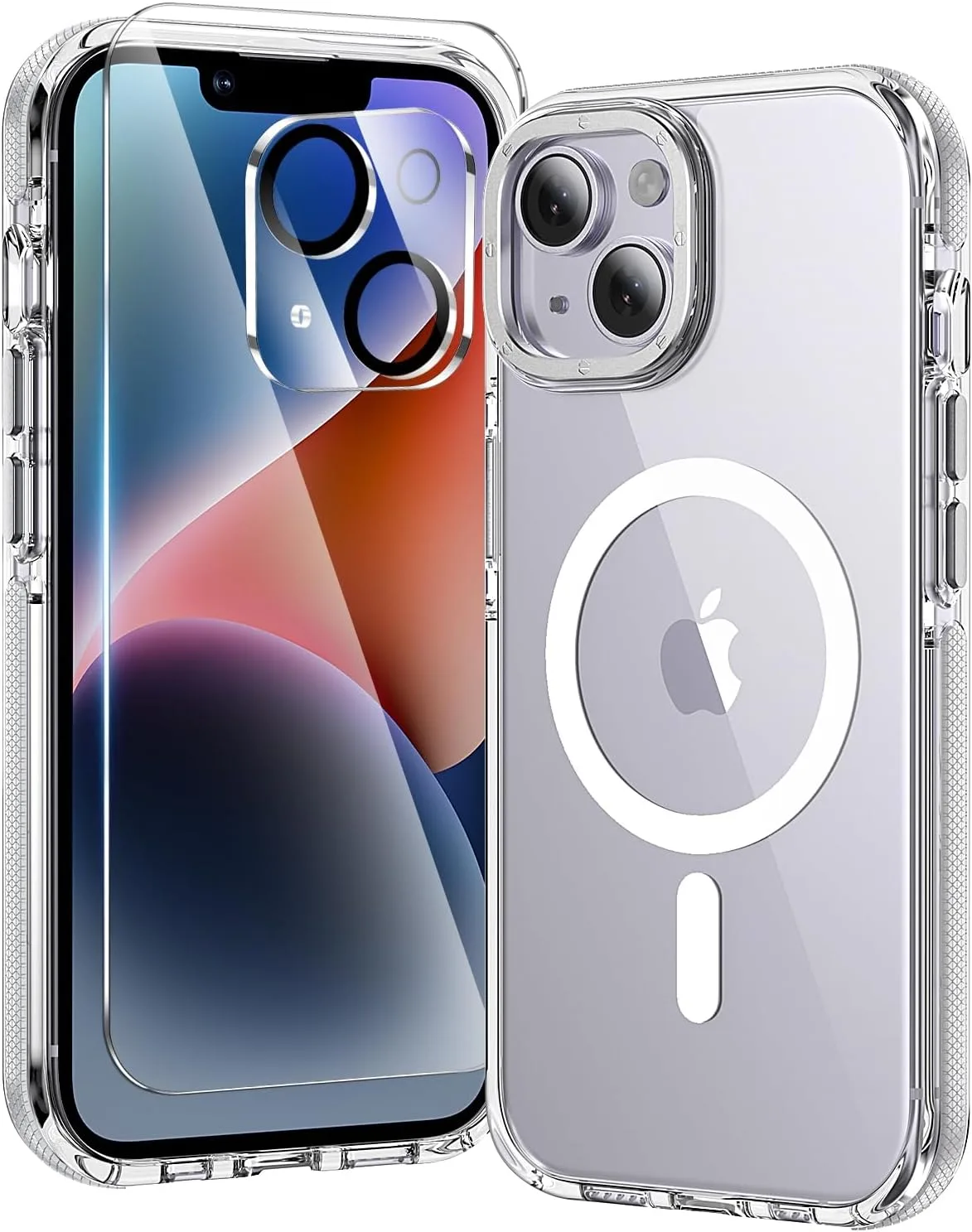 Funda para iPhone 14 Toushion 3 en 1 Transparente