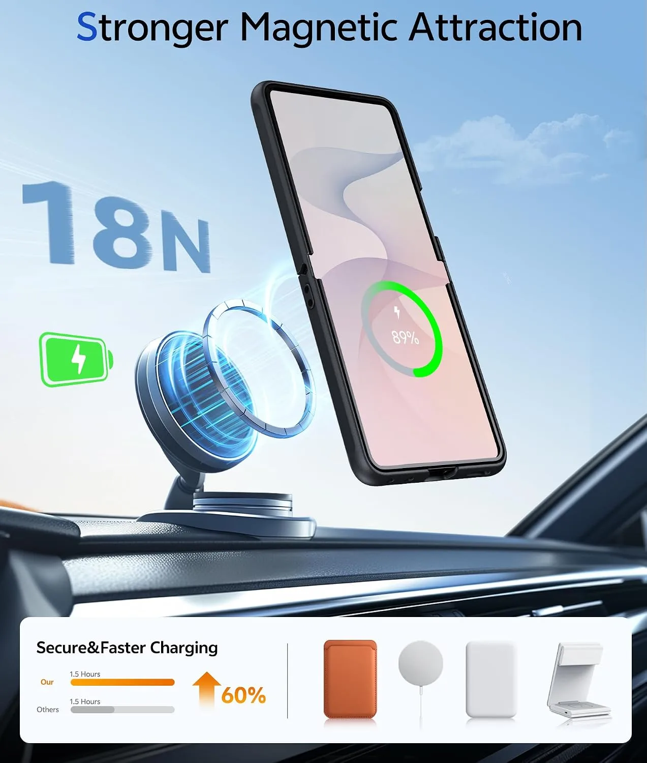 for Samsung Galaxy Z Flip 8 Case with Privacy Screen Protector