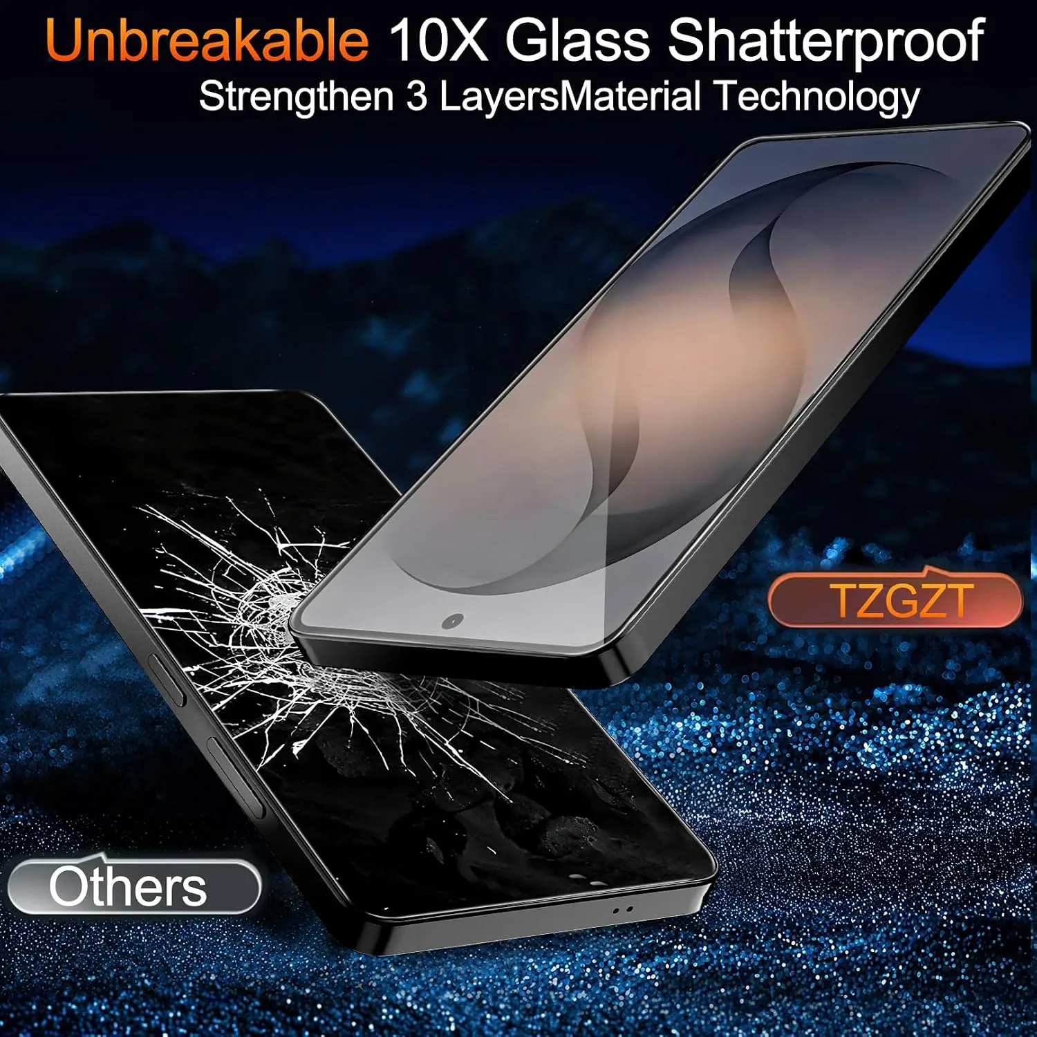 TZGZT 3 Pack Screen Protectors for Samsung Galaxy S26 Ultra,Tempered Glass