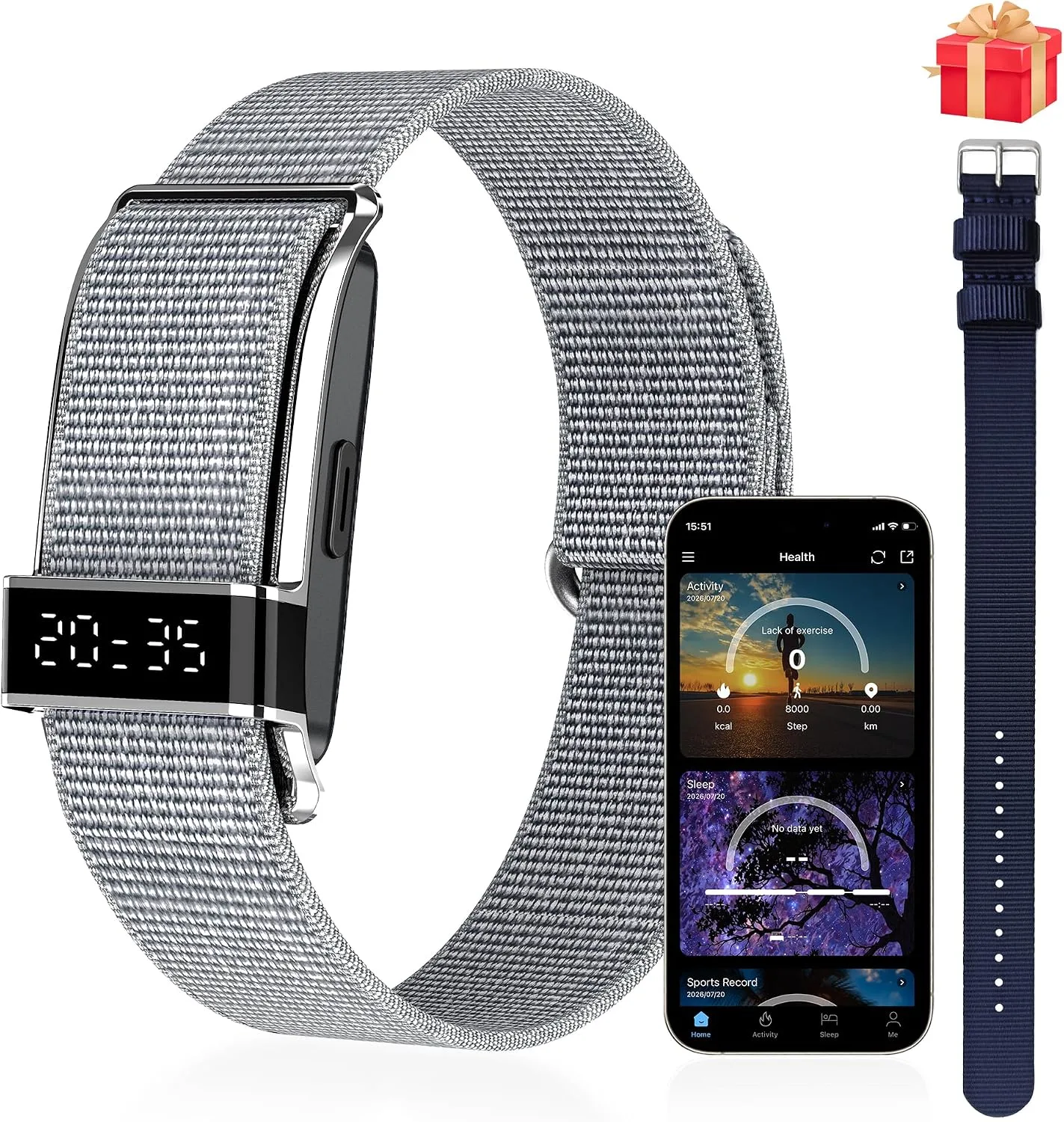 Smart Bracelet for Men Women Health Band Activity Fitness Tracker