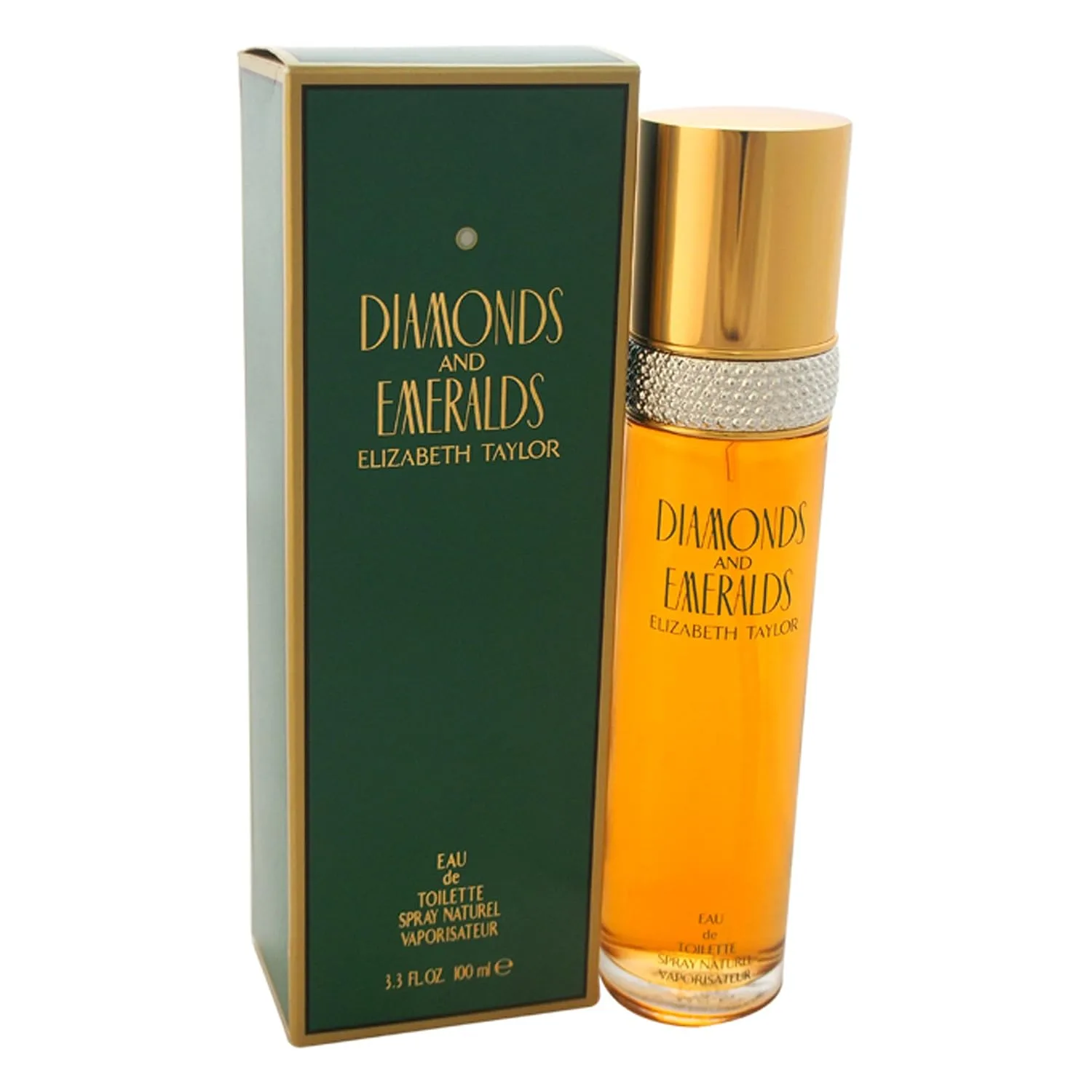 Elizabeth Taylor (elk2h) Diamonds & Emeralds Eau De Toilette Spray 3oz/ 100 Ml for Women By Elizabeth Taylor, 3fl Oz
