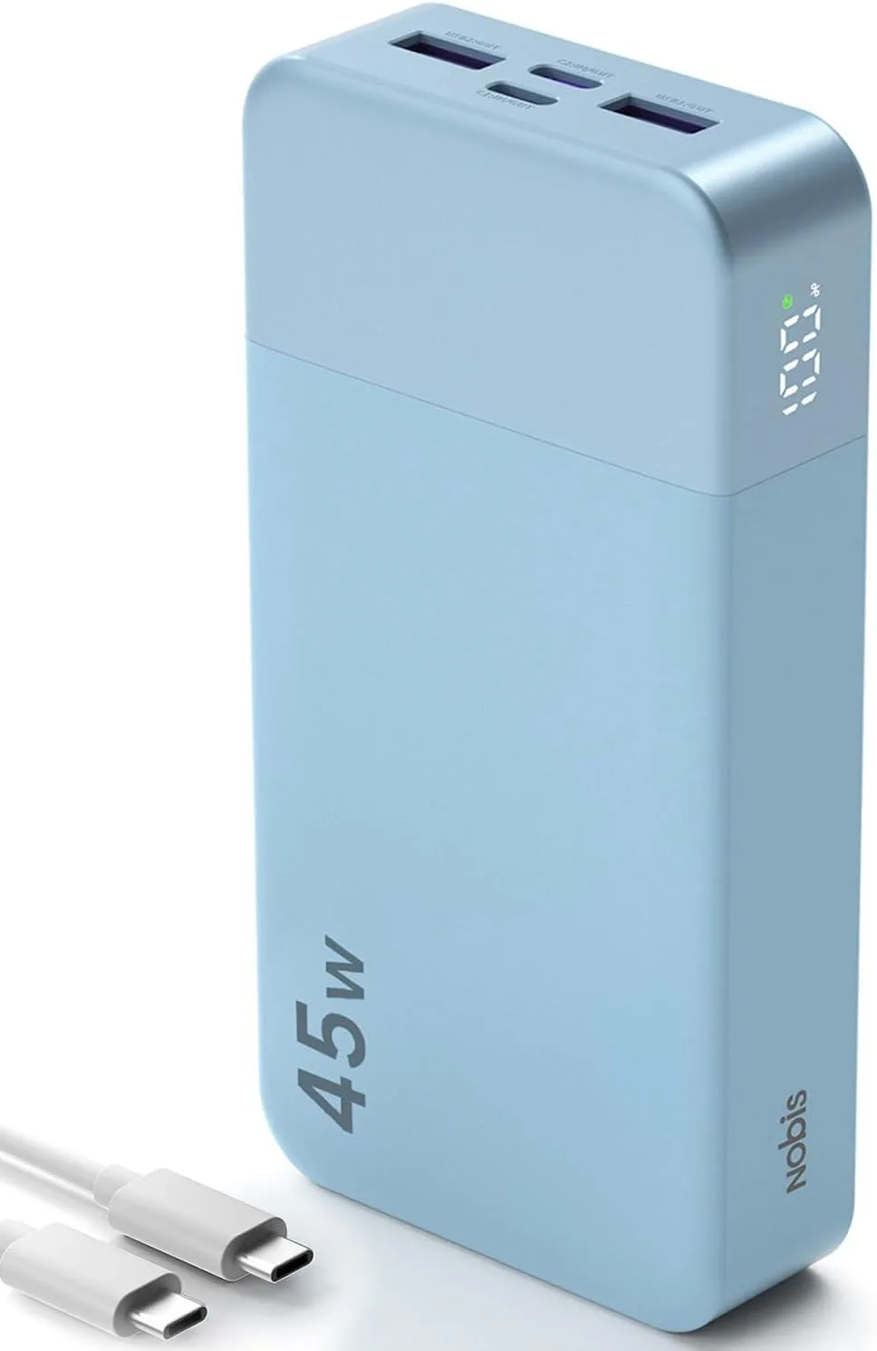 NOBIS 45W 20000mAh Portable Charger Power Bank Fast Charging
