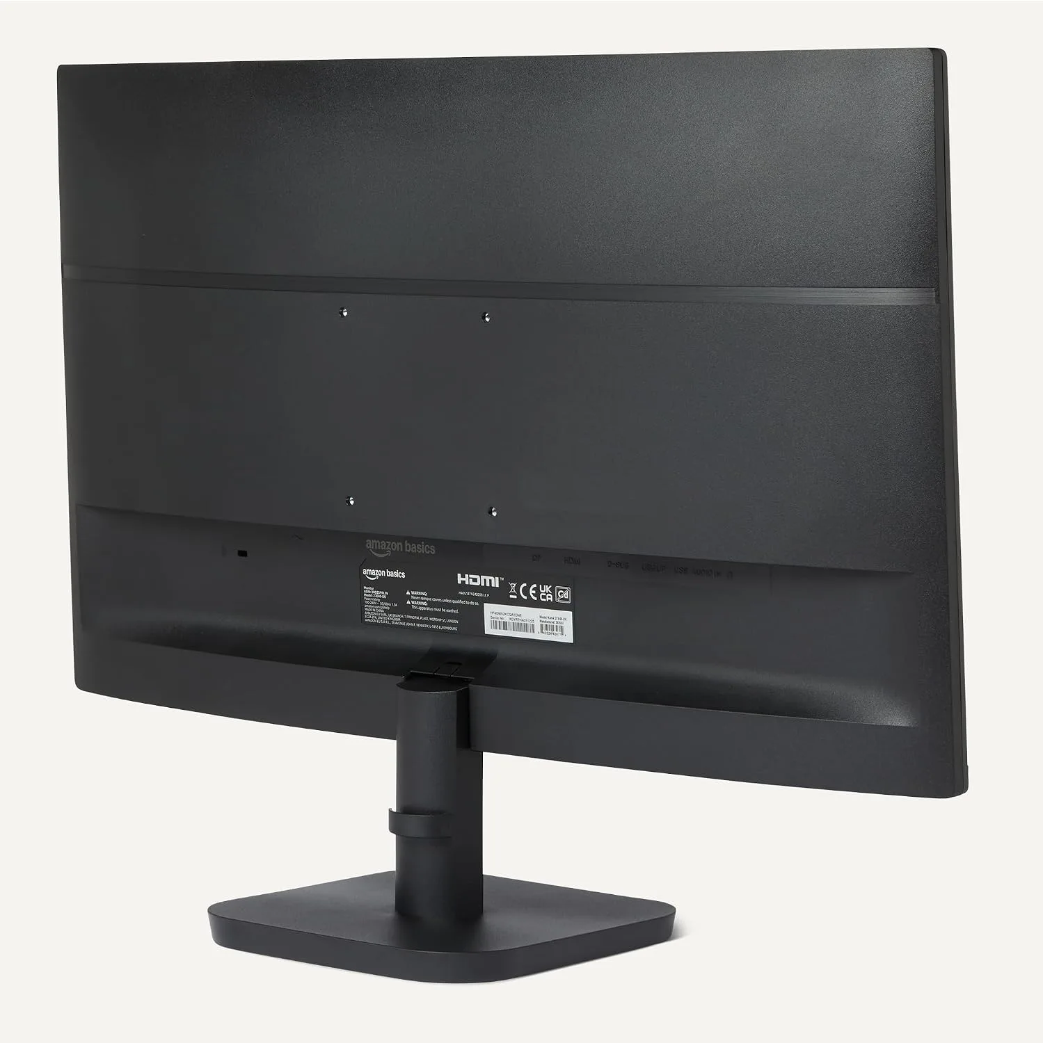 Amazon Basics 27-inch Computer Monitor, 120 Hz, 1080P, IPS, HDMI, DisplayPort, VESA Compatible for Office, Home