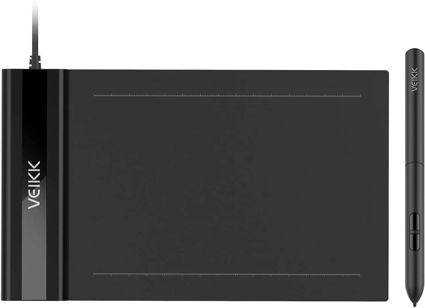VEIKK S640 Drawing Tablet (6x4 inch, Pressure Sensitivity 16384 Levels)