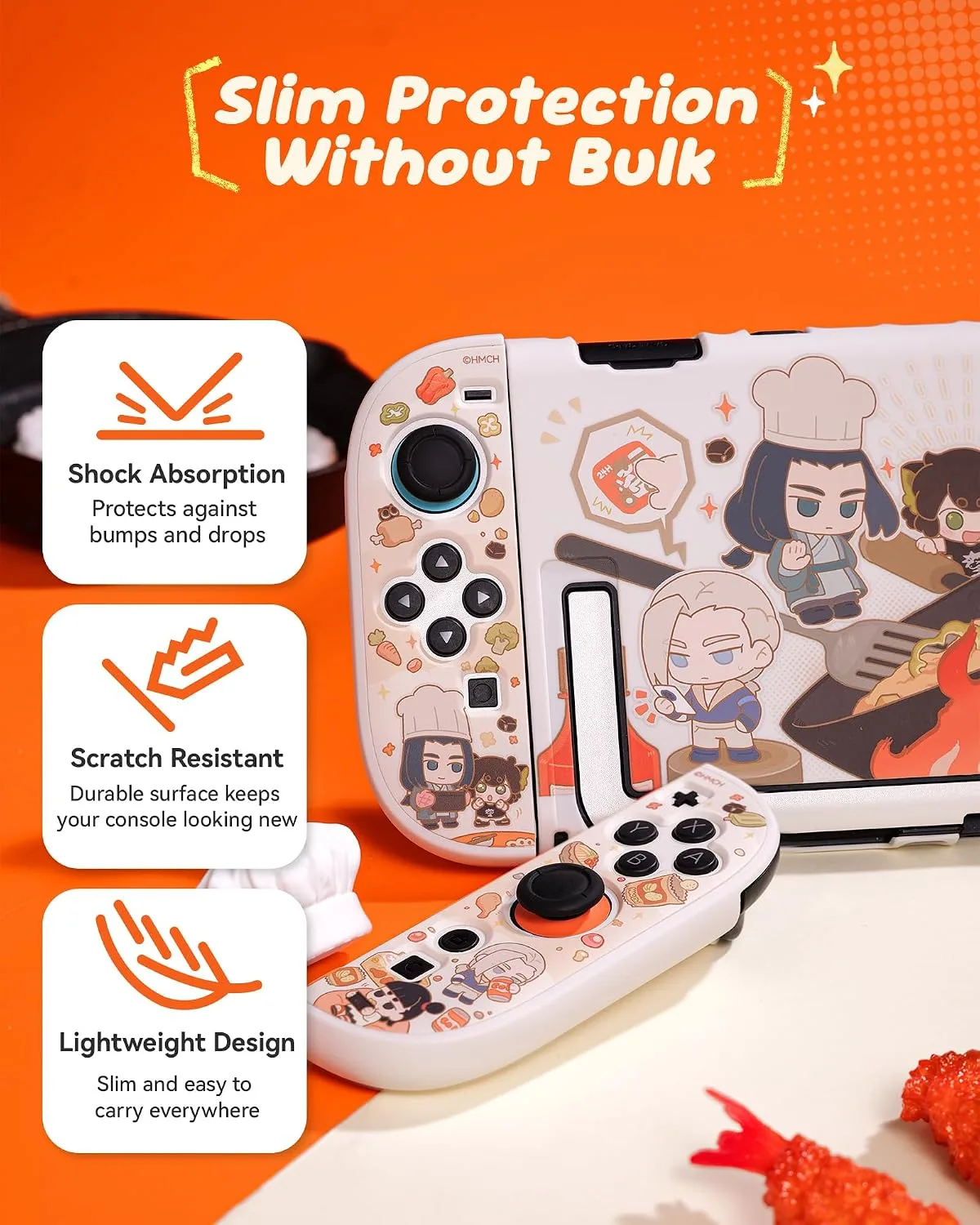 GeekShare Protective Shell Compatible with Switch 2 (Passionate Kitchen)