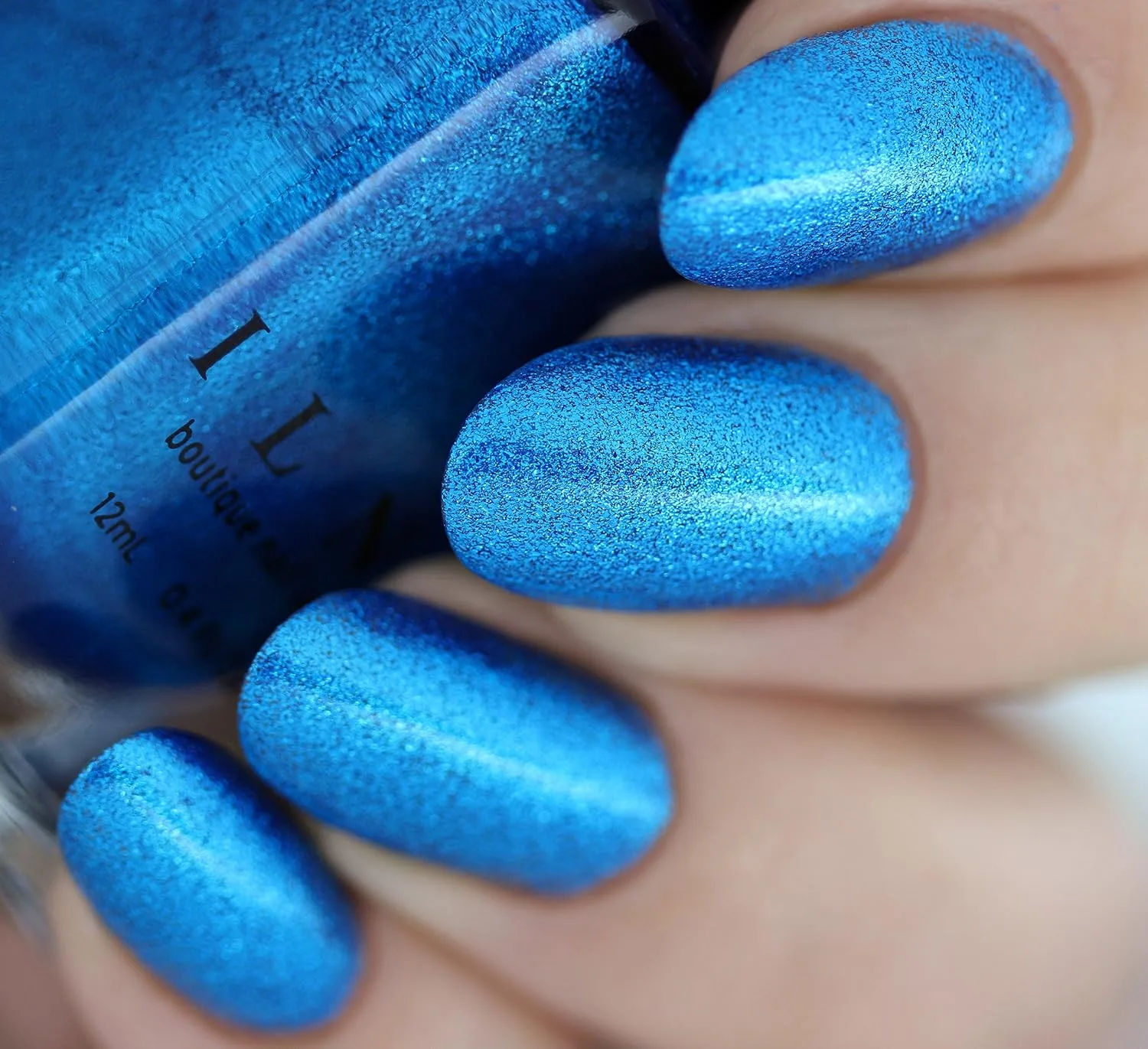 ILNP Blueprint - Electric Blue Ultra Metallic Bright Nail Polish