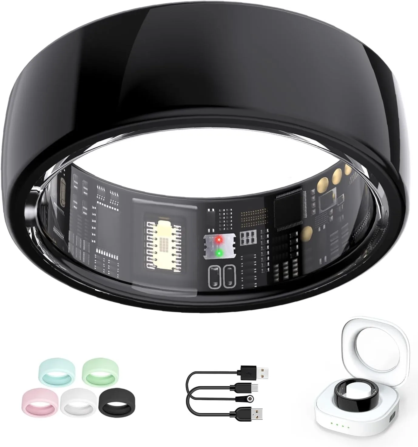 AI Smart Ring for Women Men, Health Ring with AI Health Analysis