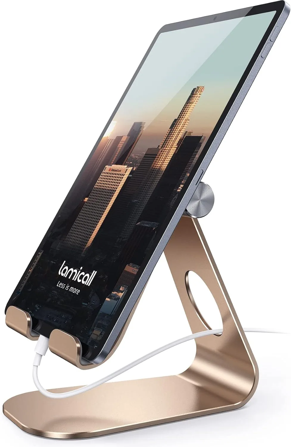 Soporte para tablet Lamicall ajustable aluminio multiángulo