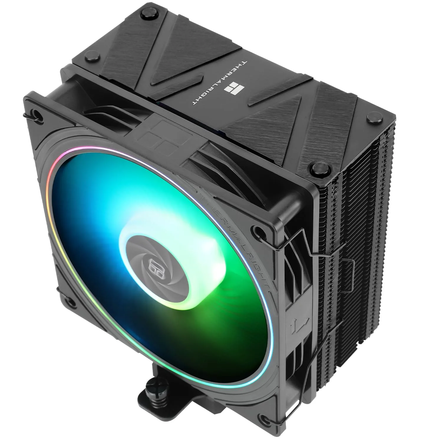 Thermalright Assassin Spirit 120 EVO CPU Cooler, TL-S12-S PWM Quiet ARGB Fan CPU Air Cooler, 2000RPM Speed, Low Noise Computer Heatsink Cooling, Support for AM4/AM5, Intel lga1700/1851/1150/1151/1200