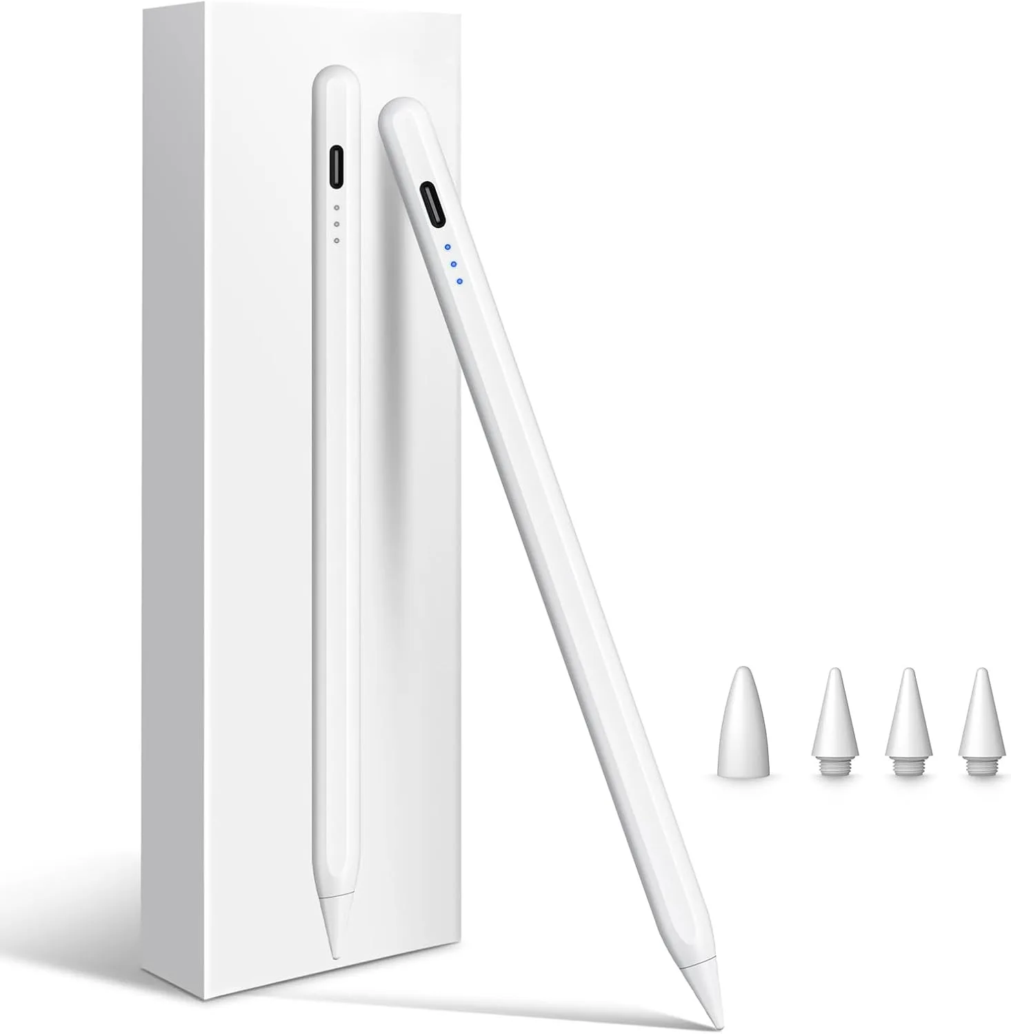 Lápiz Stylus Cisteen para iPad 2018-2026 con carga rápida y sensor de inclinación