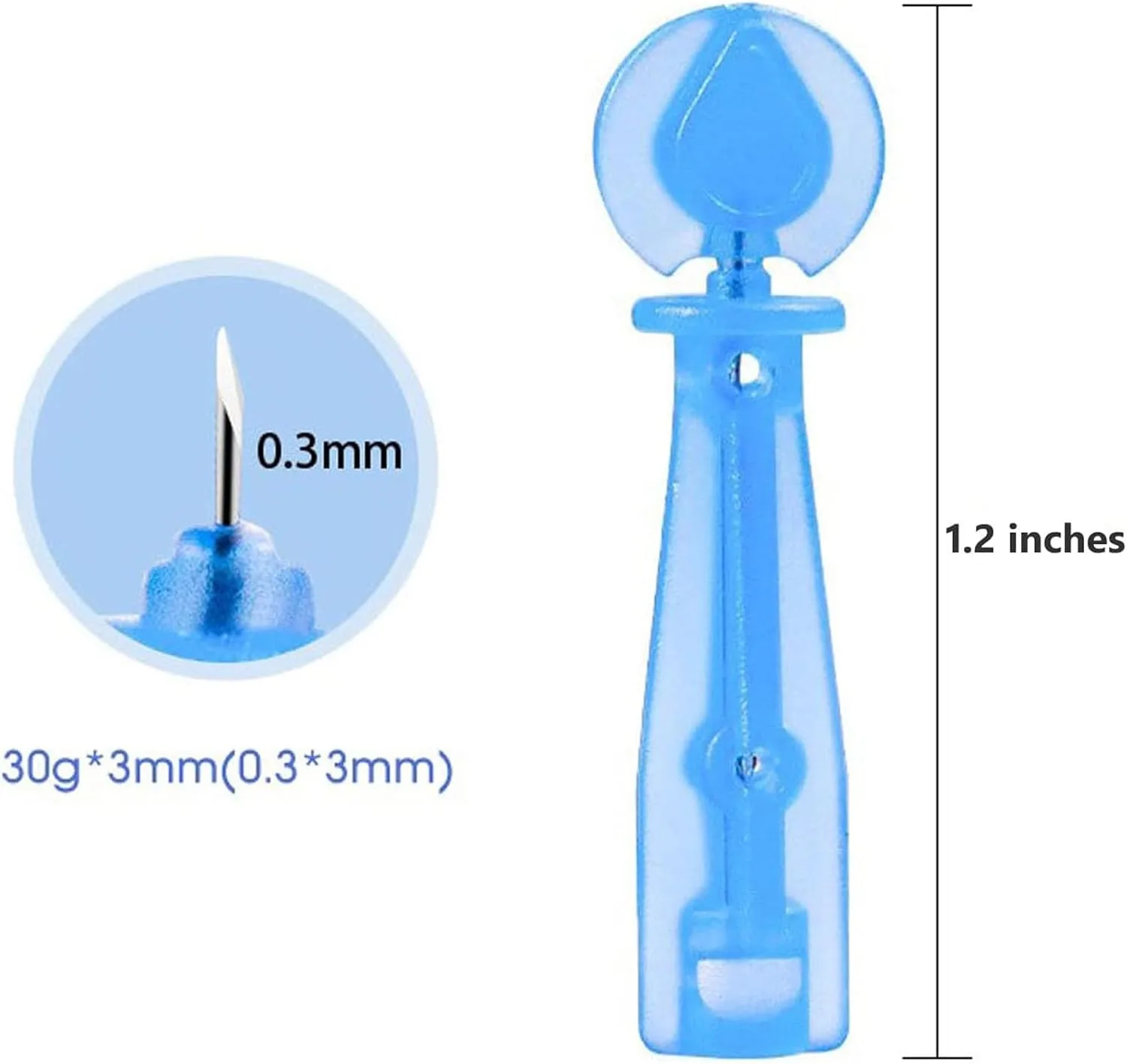 Professional 100 PCS Disposable Blackhead and Blemish Remover Tools