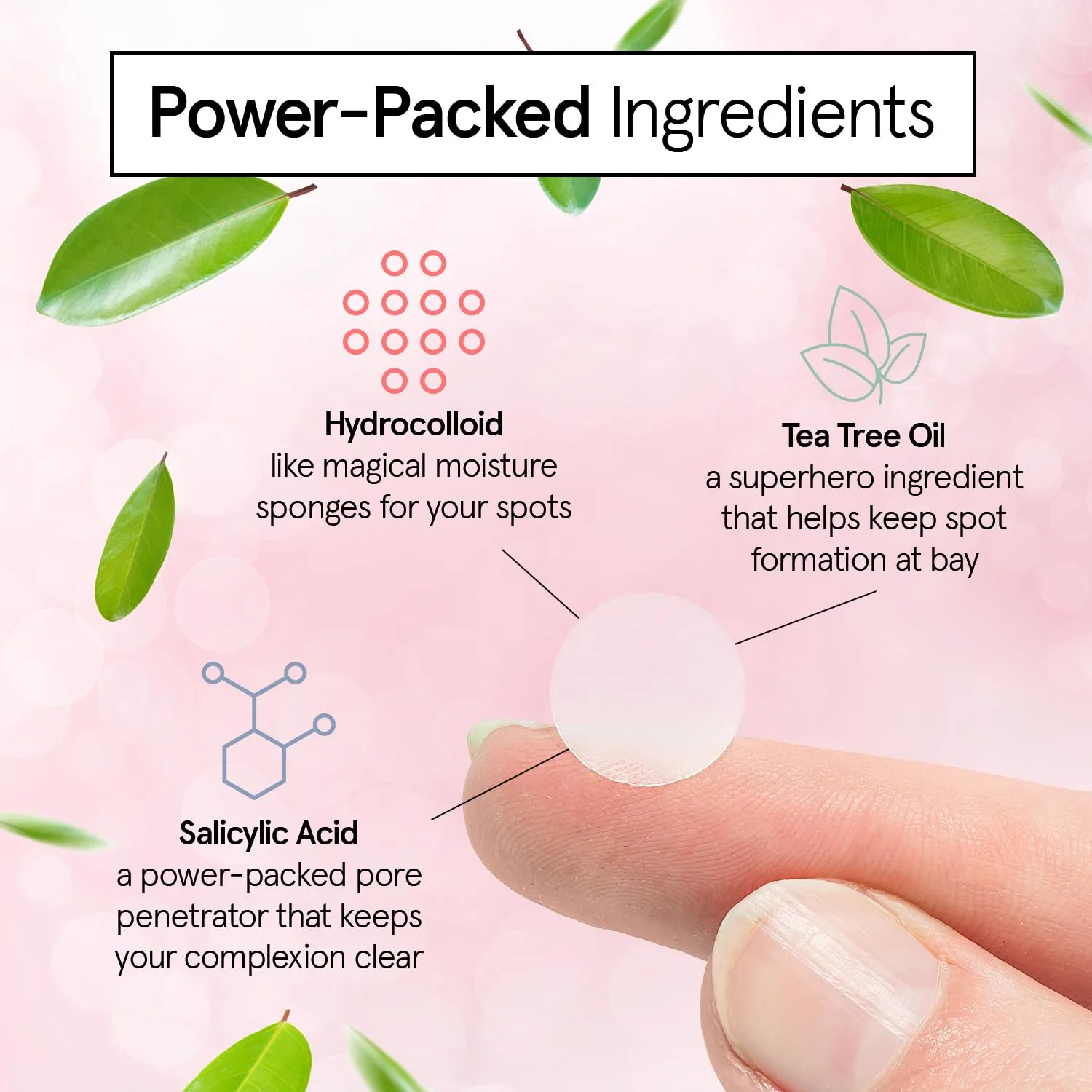 grace & stella Award Winning Multi-Size Pimple Patches for Face