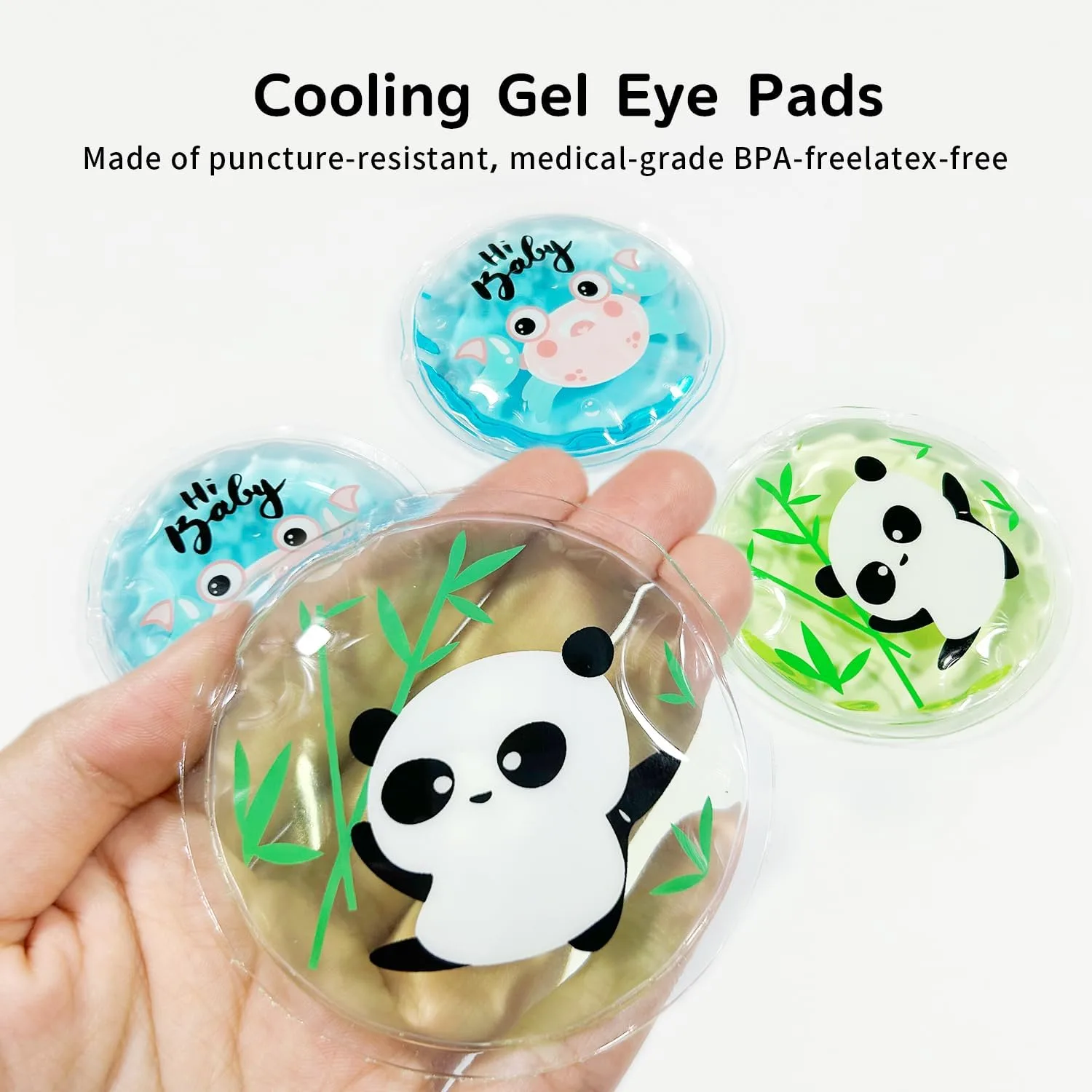 Hot and Cold Eye Pads, Reusable Eye Patches