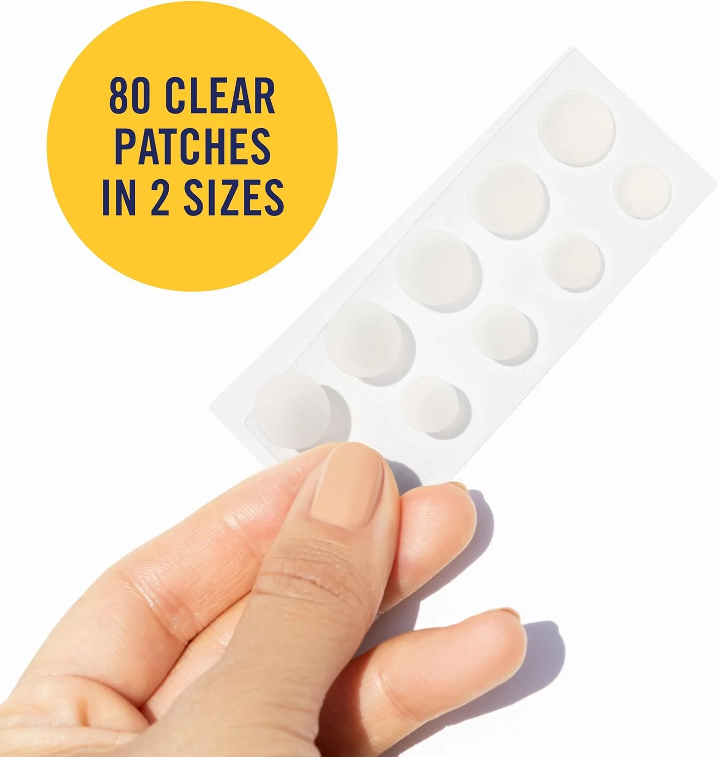 PanOxyl PM Overnight Spot Patches, Advanced Hydrocolloid Healing Technology, Fragrance Free, 80 Count